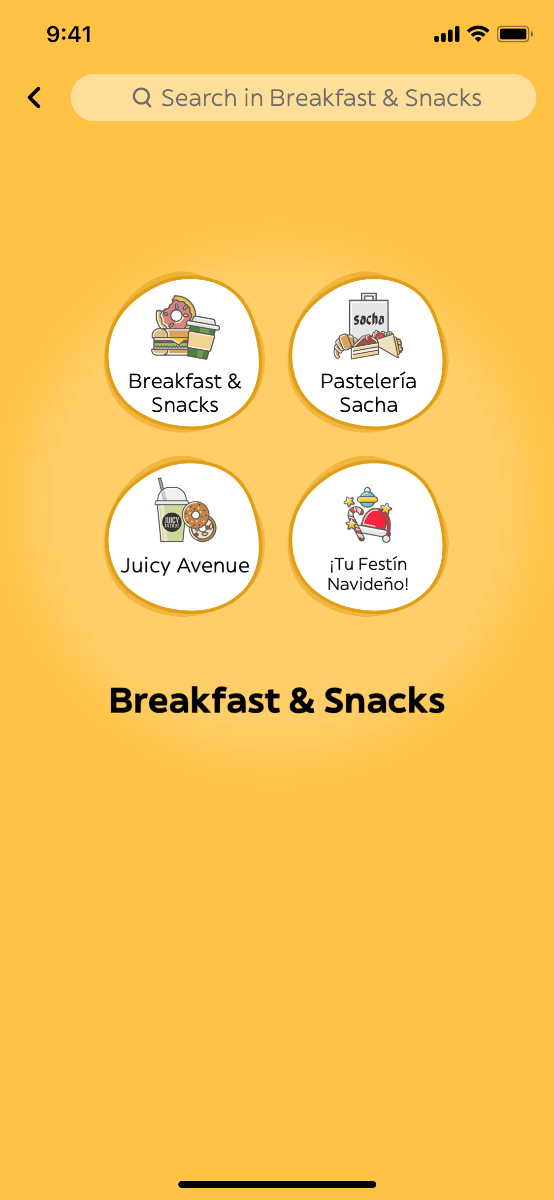 Glovo iOS Lifestyle interface screenshot 10