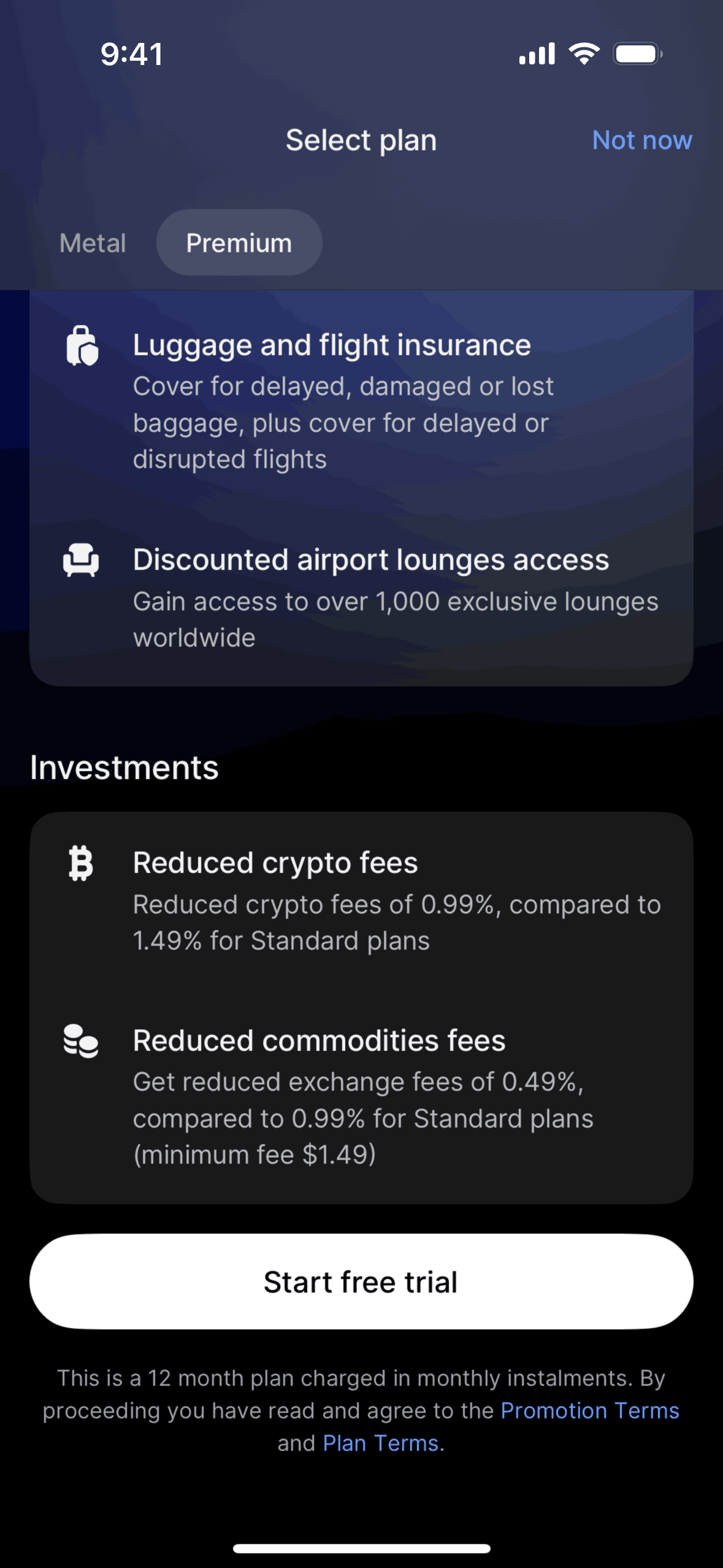 Revolut iOS Finance interface screenshot 8