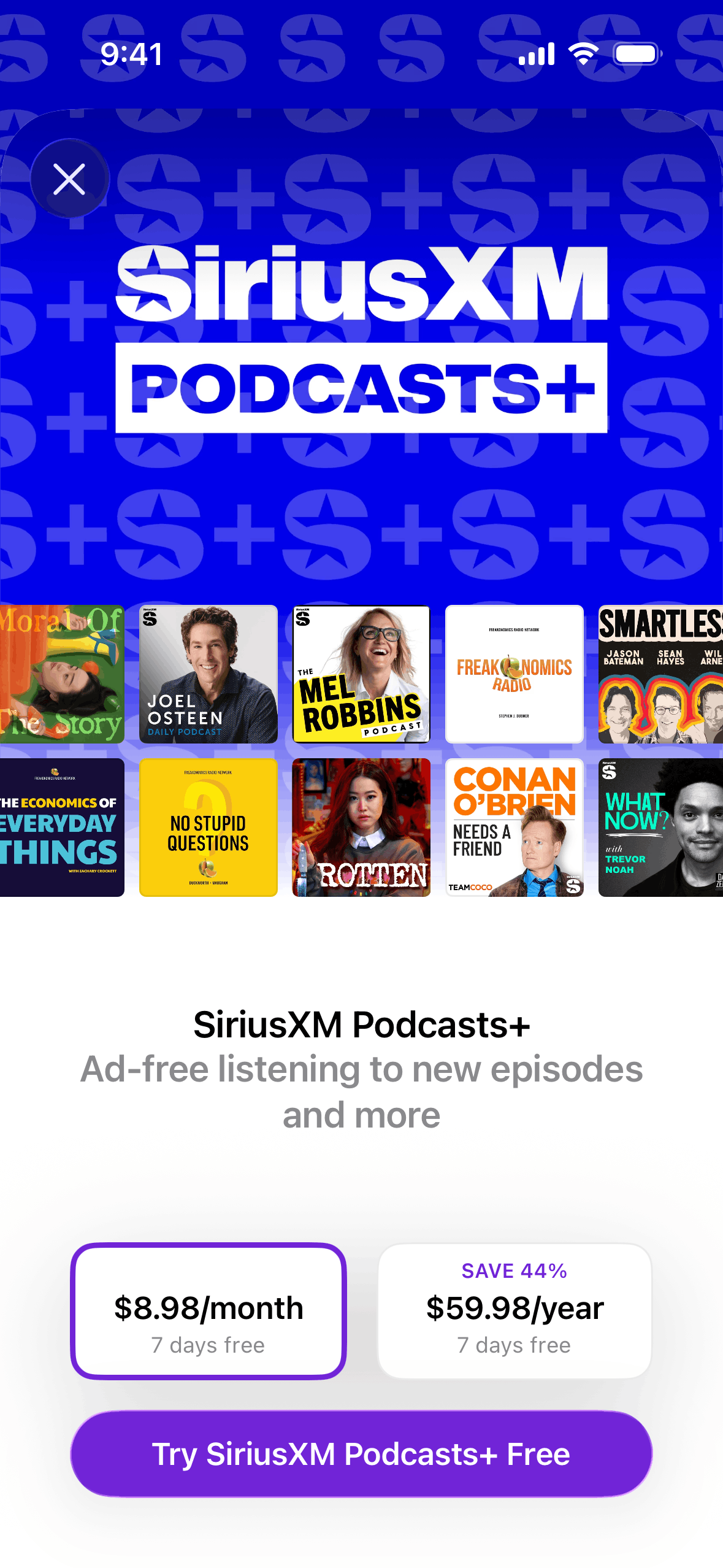 Apple Podcasts iOS Music & Audio interface screenshot 20