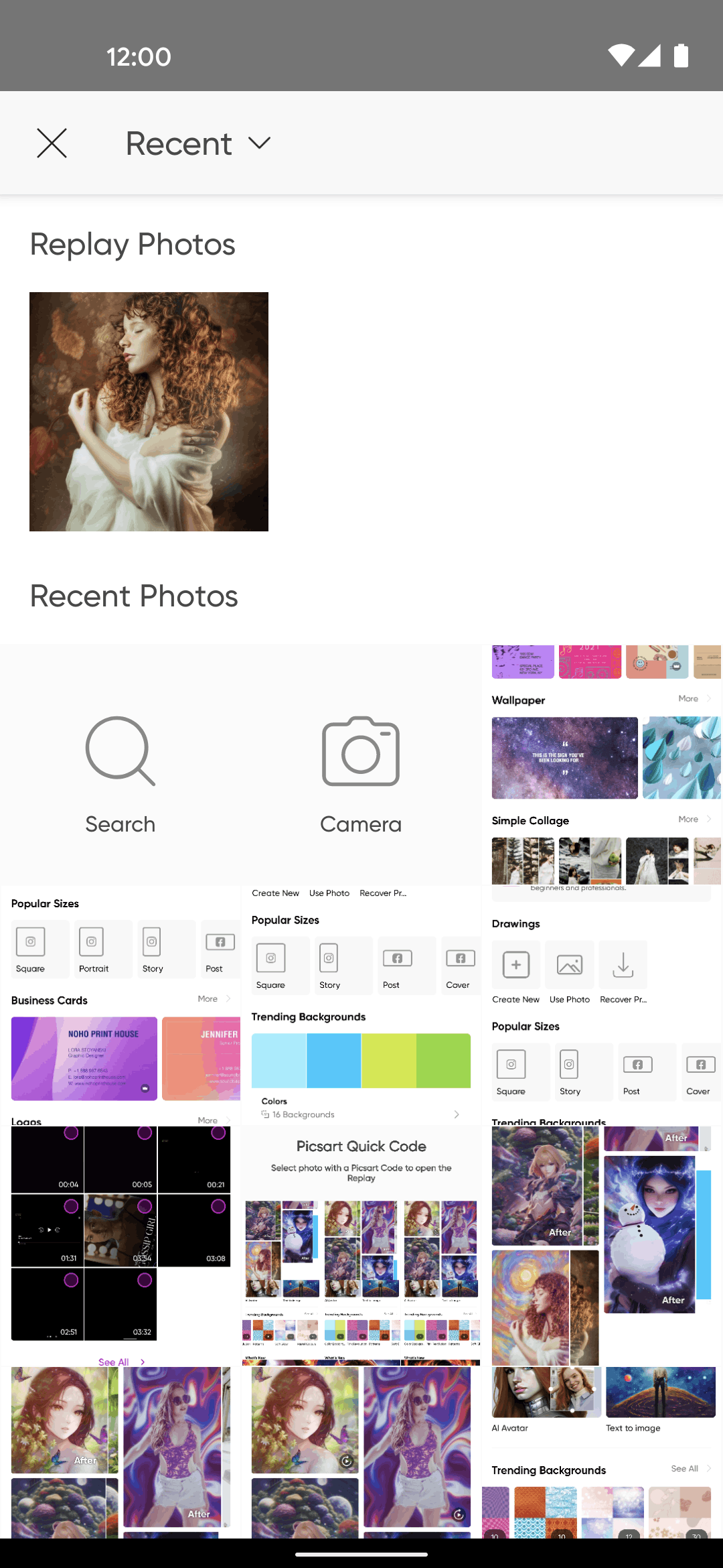 Picsart Android Photo & Video interface screenshot 18