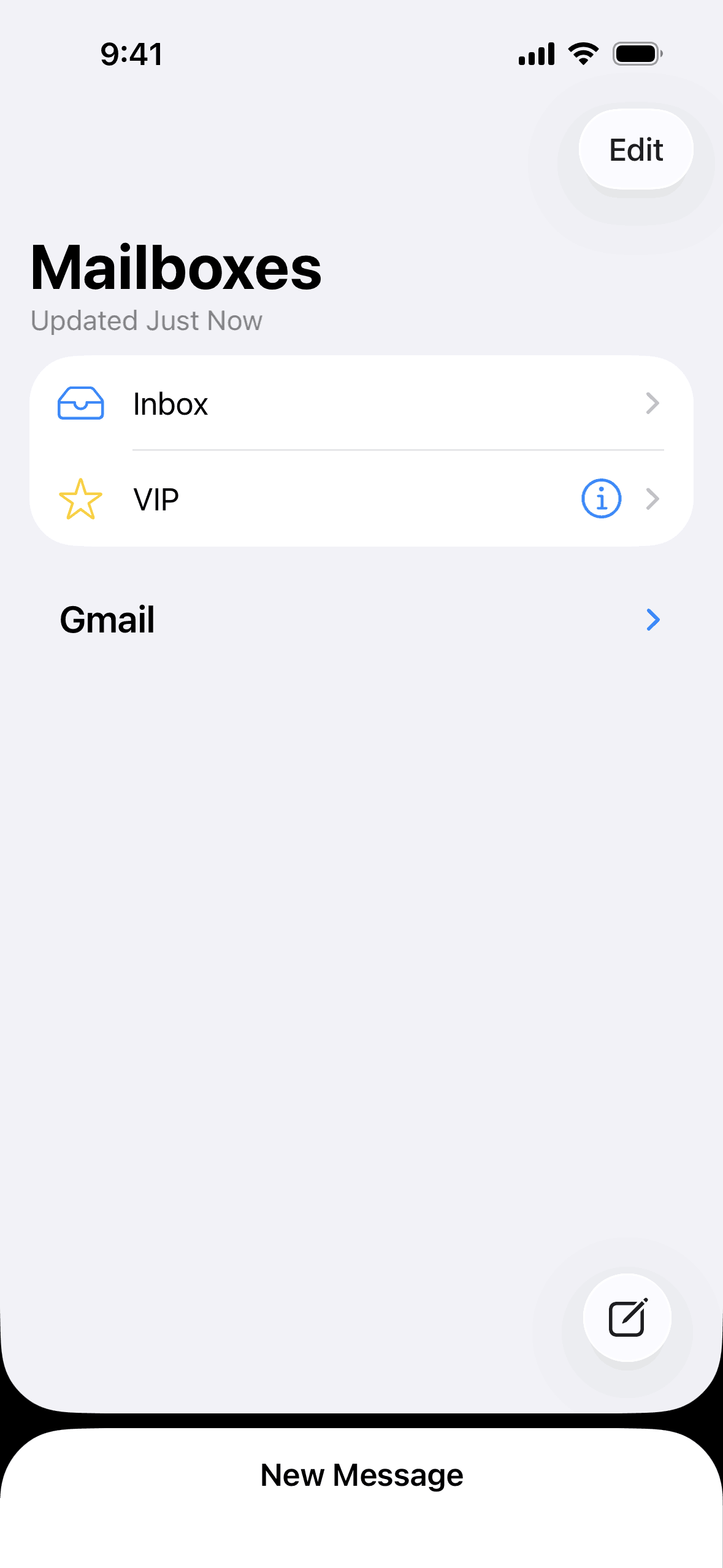 Apple Mail iOS Productivity interface screenshot 19