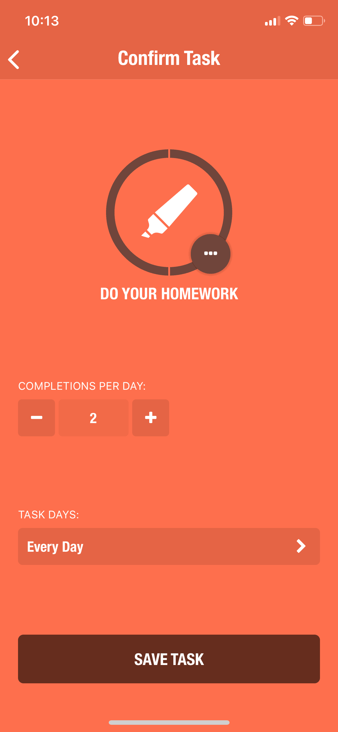 Streaks iOS Productivity interface screenshot 13