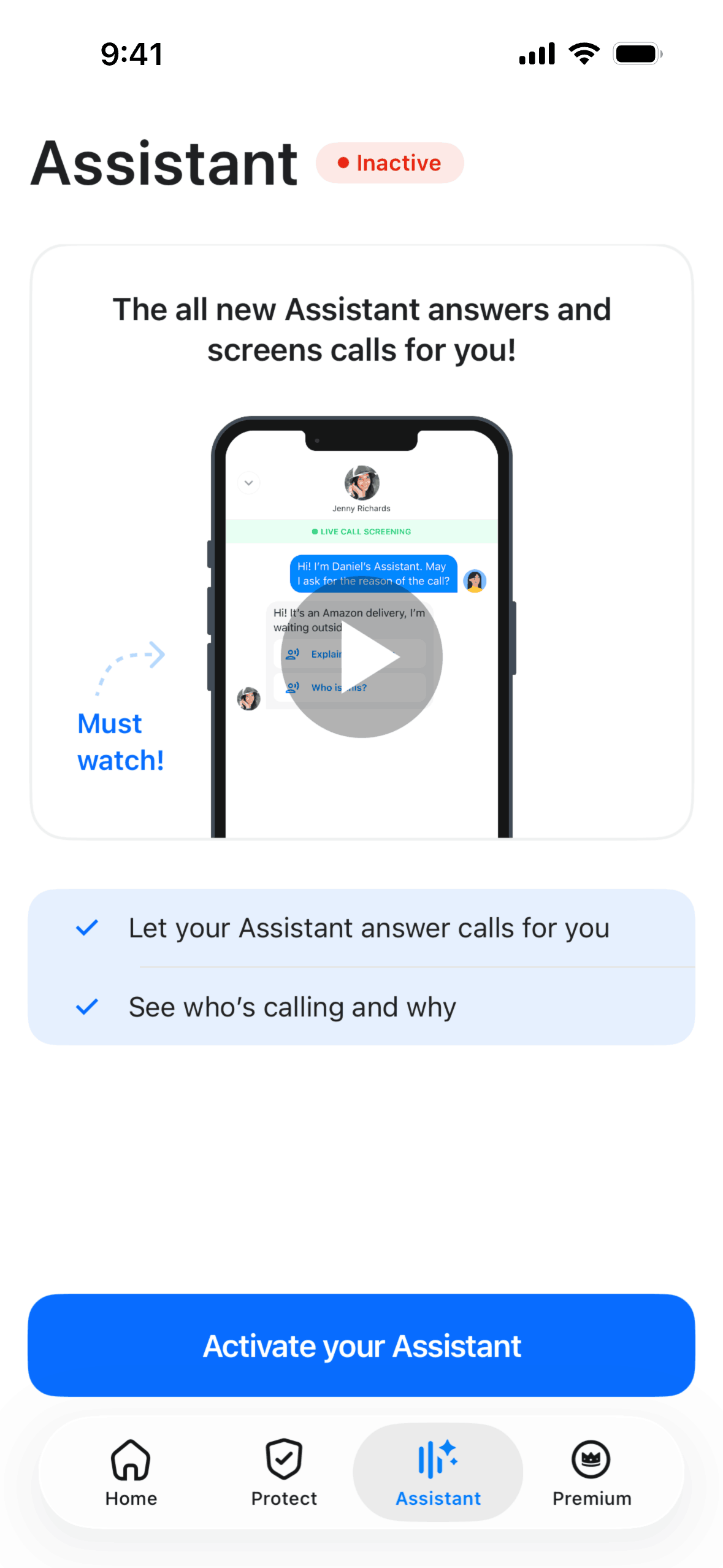 Truecaller iOS Utilities interface screenshot 3