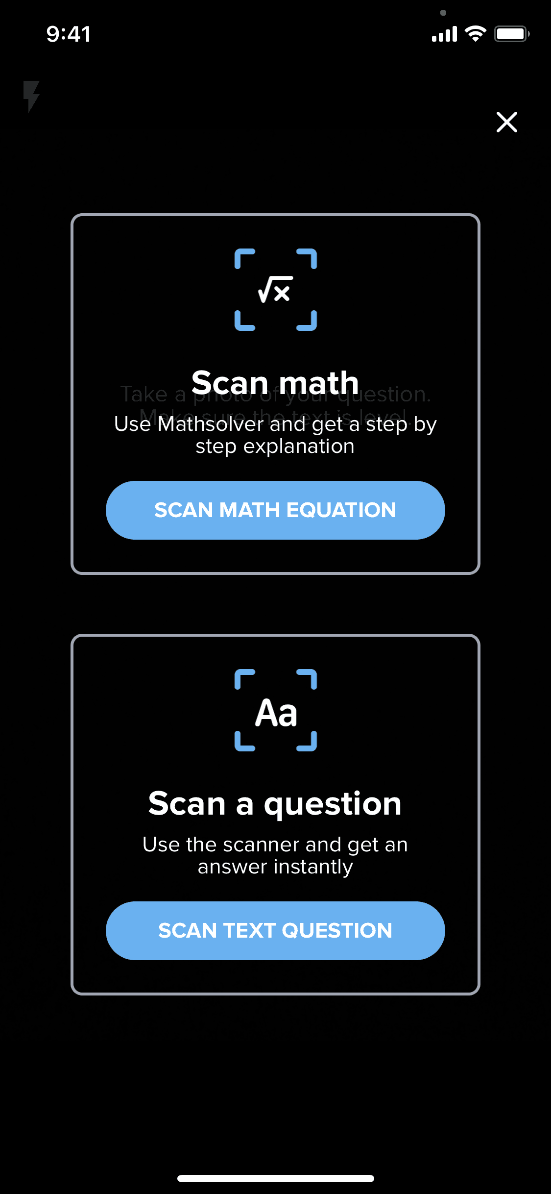 Brainly iOS Education interface screenshot 2