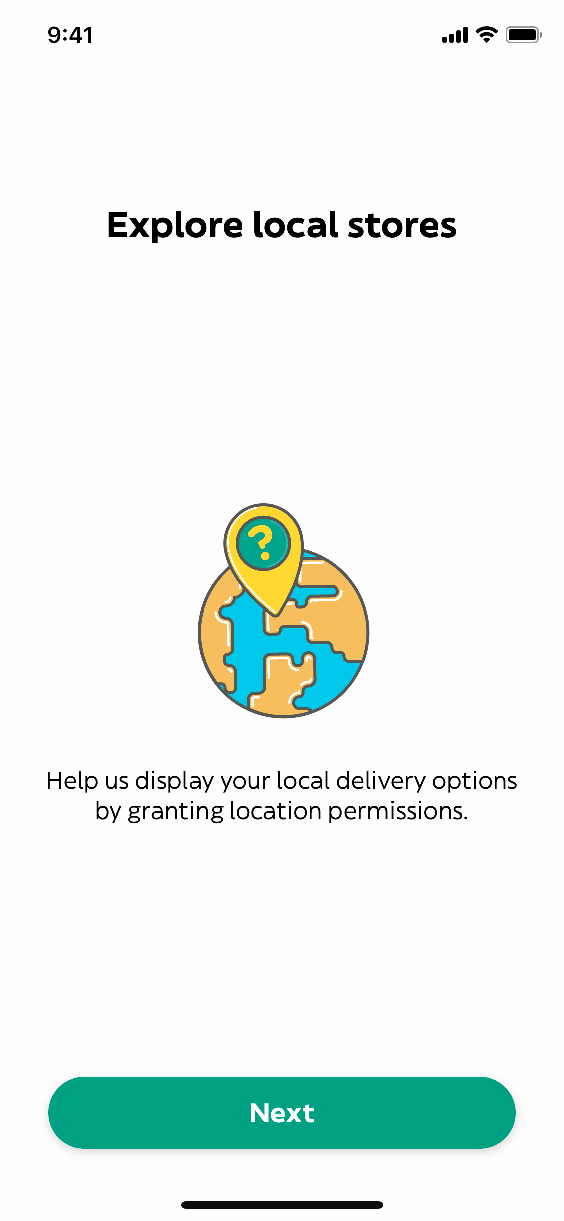 Glovo iOS Lifestyle interface screenshot 4
