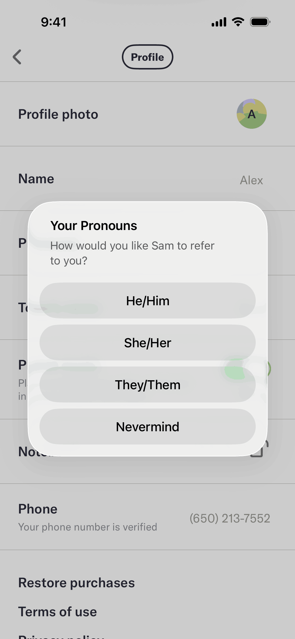 Tolan iOS AI interface screenshot 21