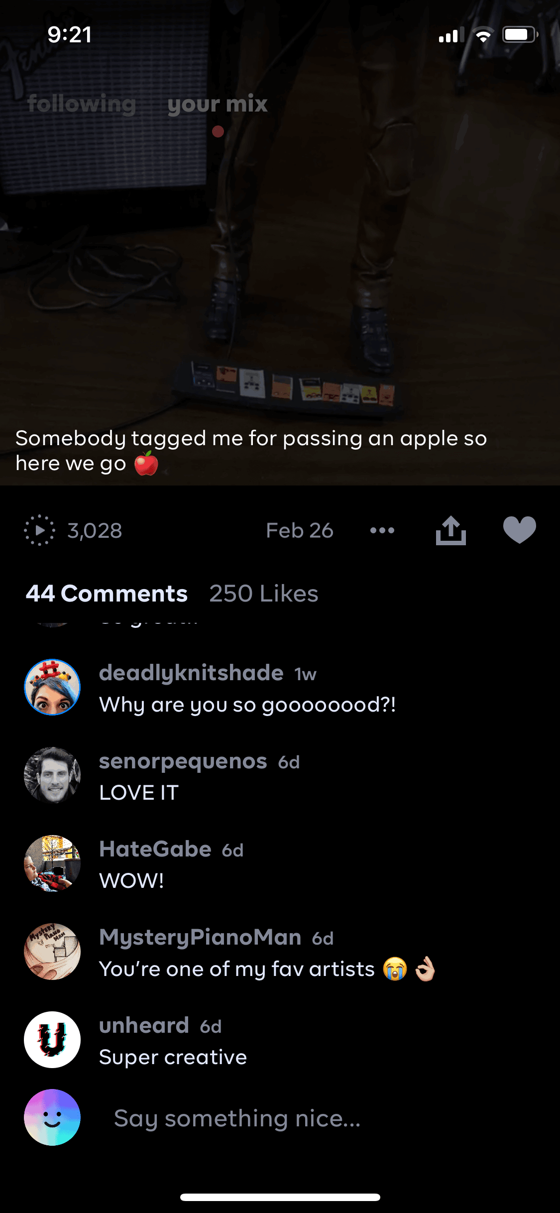 Byte iOS Social Networking interface screenshot 7