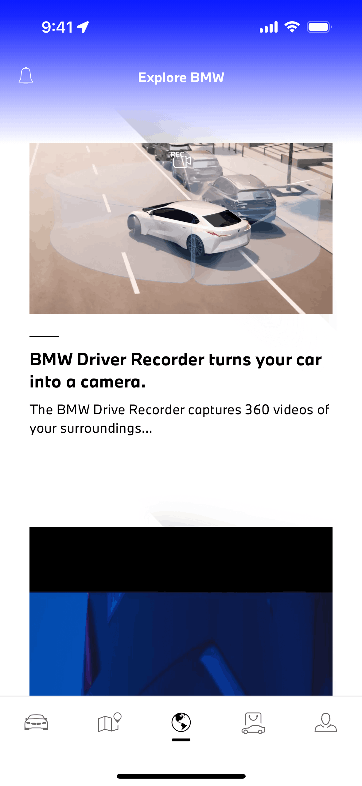 My BMW iOS Travel & Transportation interface screenshot 22