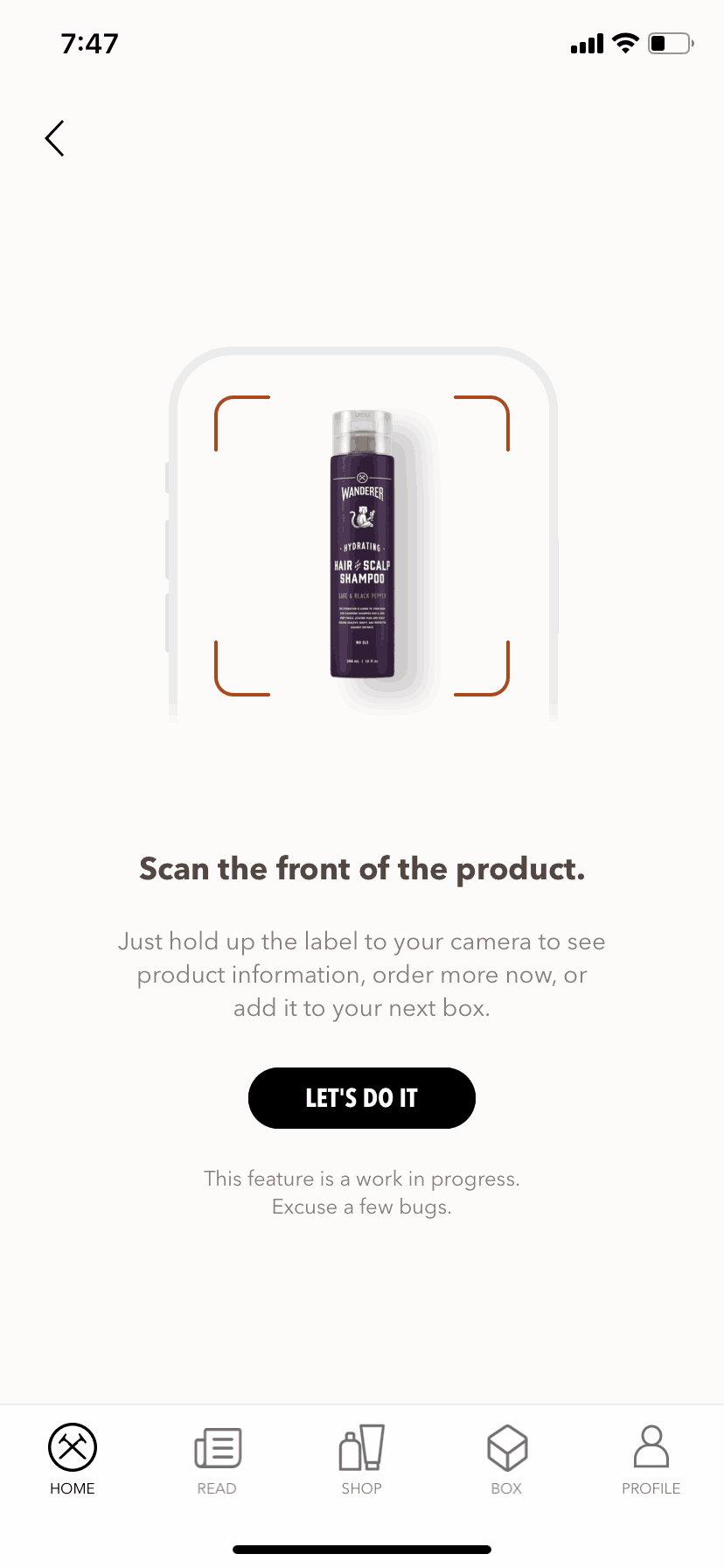 Dollar Shave Club iOS Shopping interface screenshot 5