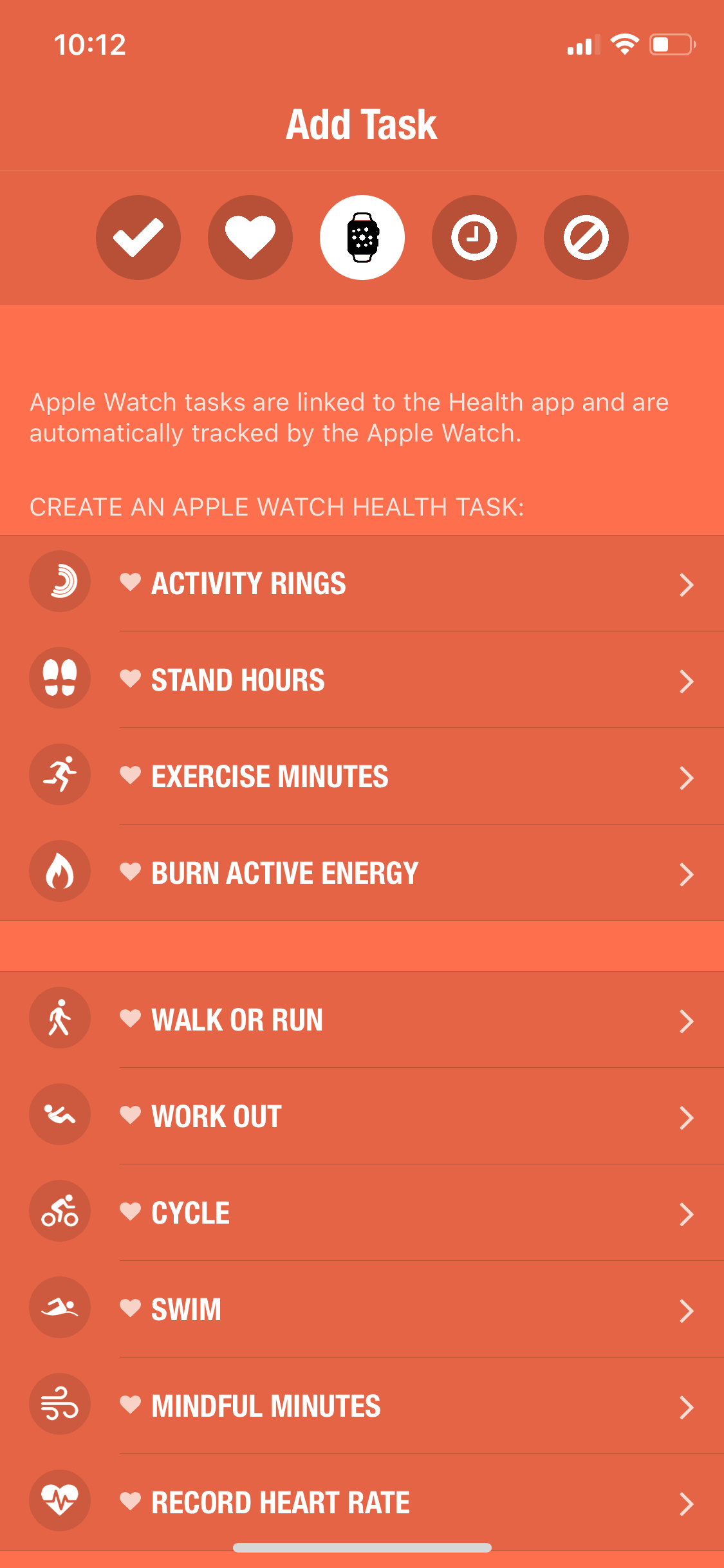 Streaks iOS Productivity interface screenshot 9