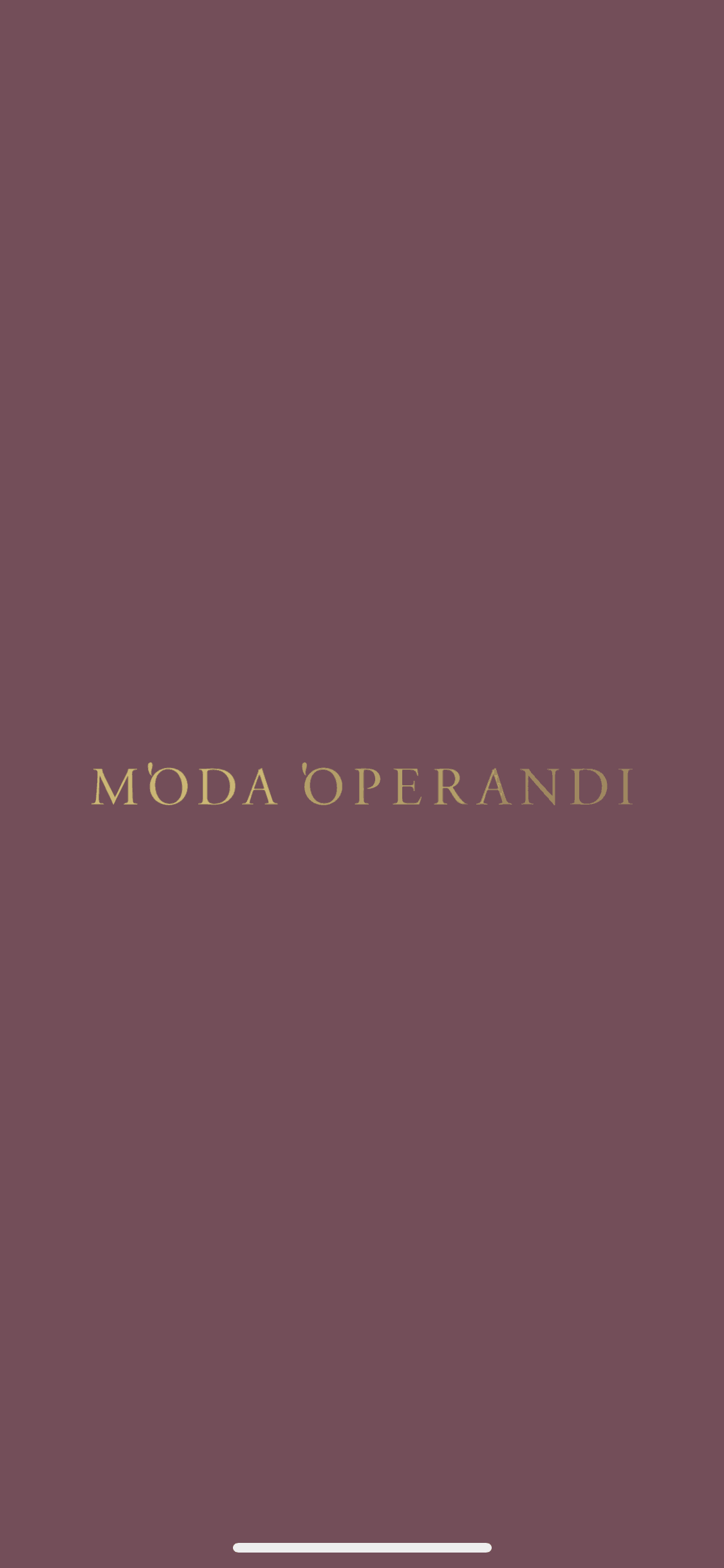 Moda Operandi iOS Shopping interface screenshot 1