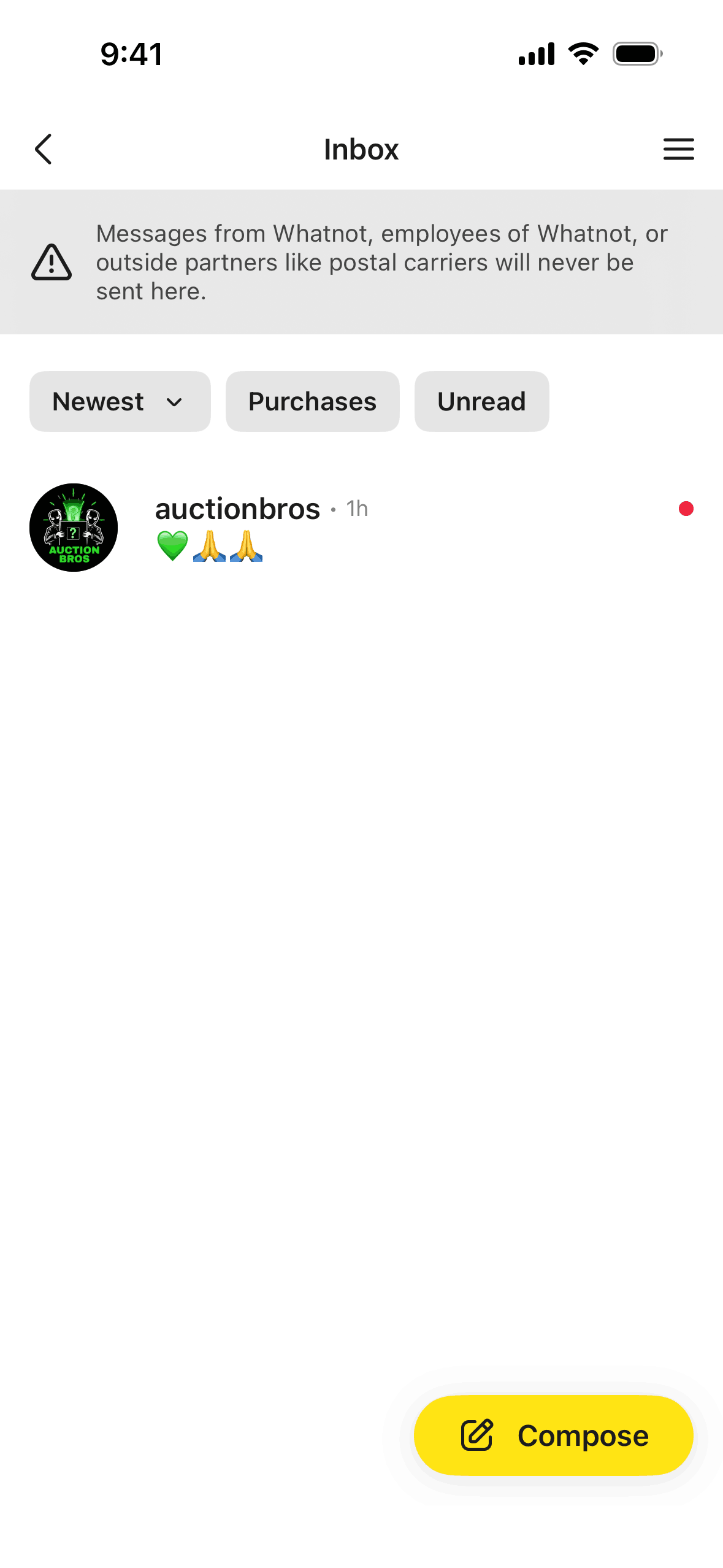 Whatnot iOS Shopping interface screenshot 9