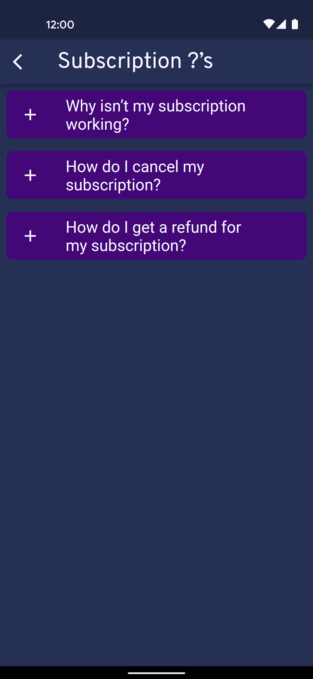 Brightmind Android Health & Fitness interface screenshot 20
