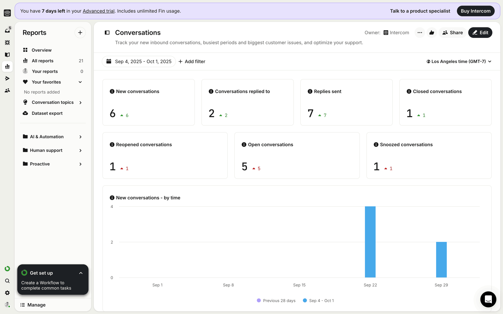 Intercom Web Business interface screenshot 2
