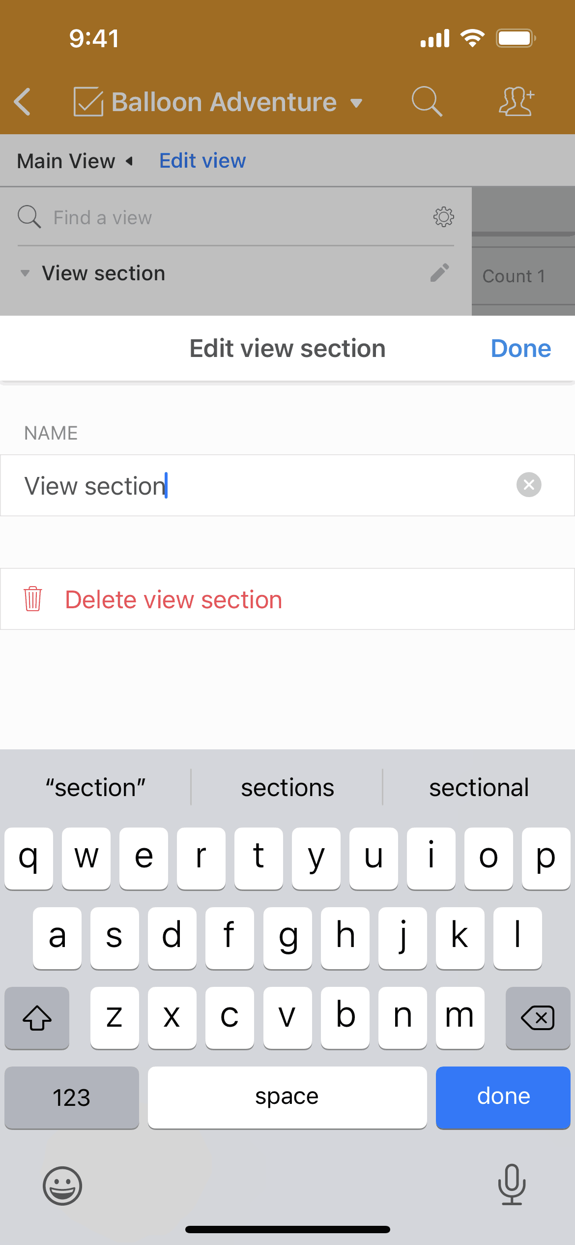 Airtable iOS Productivity interface screenshot 12