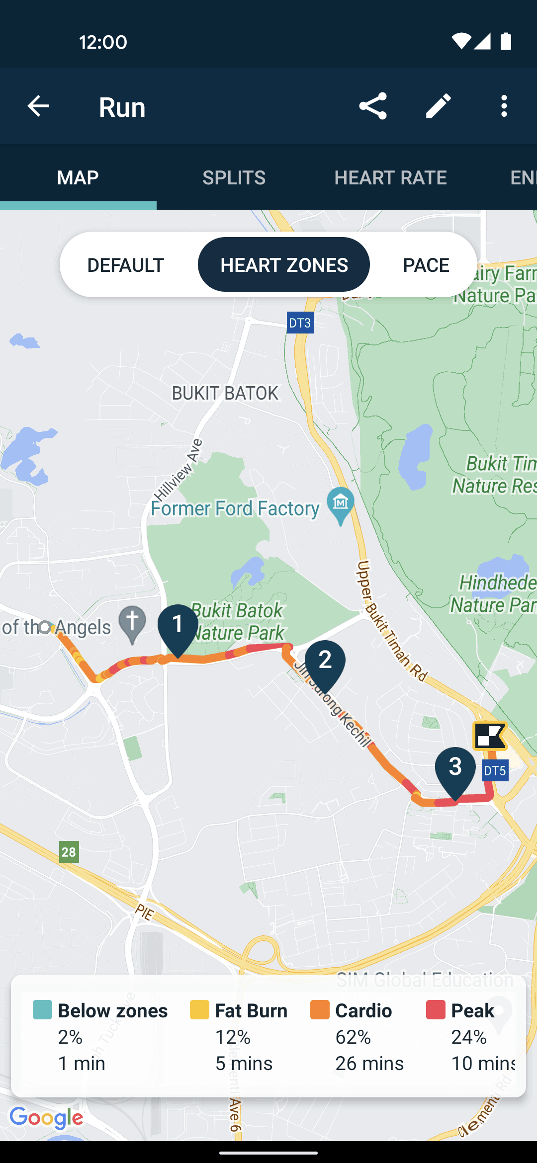 Fitbit Android Health & Fitness interface screenshot 3