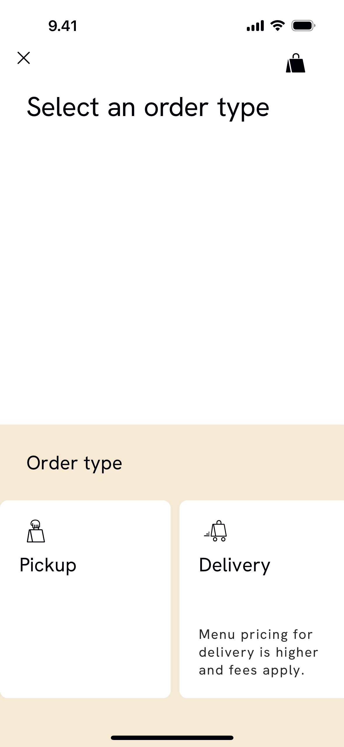 CAVA iOS Food & Drink interface screenshot 13