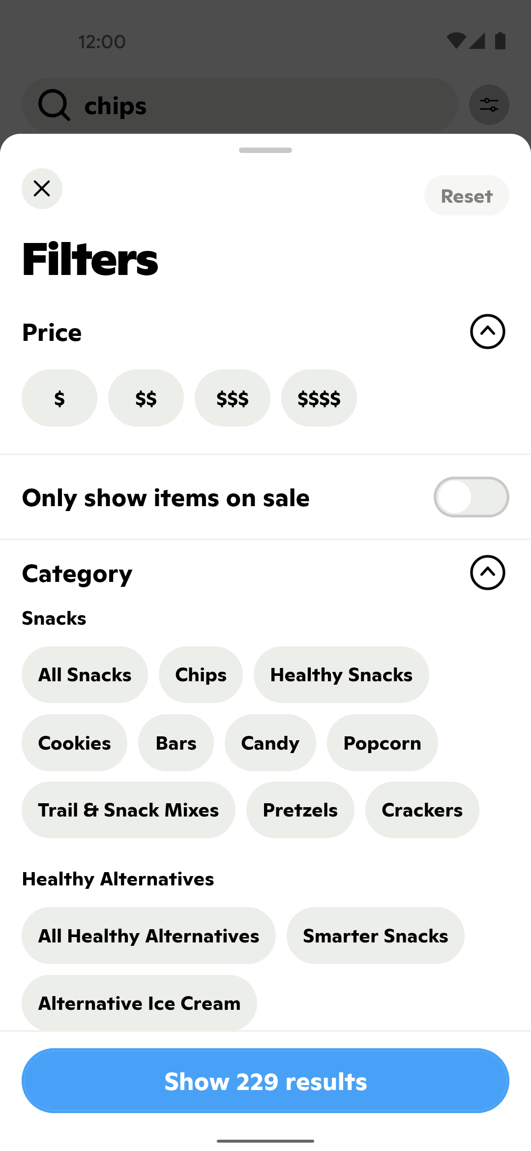 Gopuff Android Food & Drink interface screenshot 13