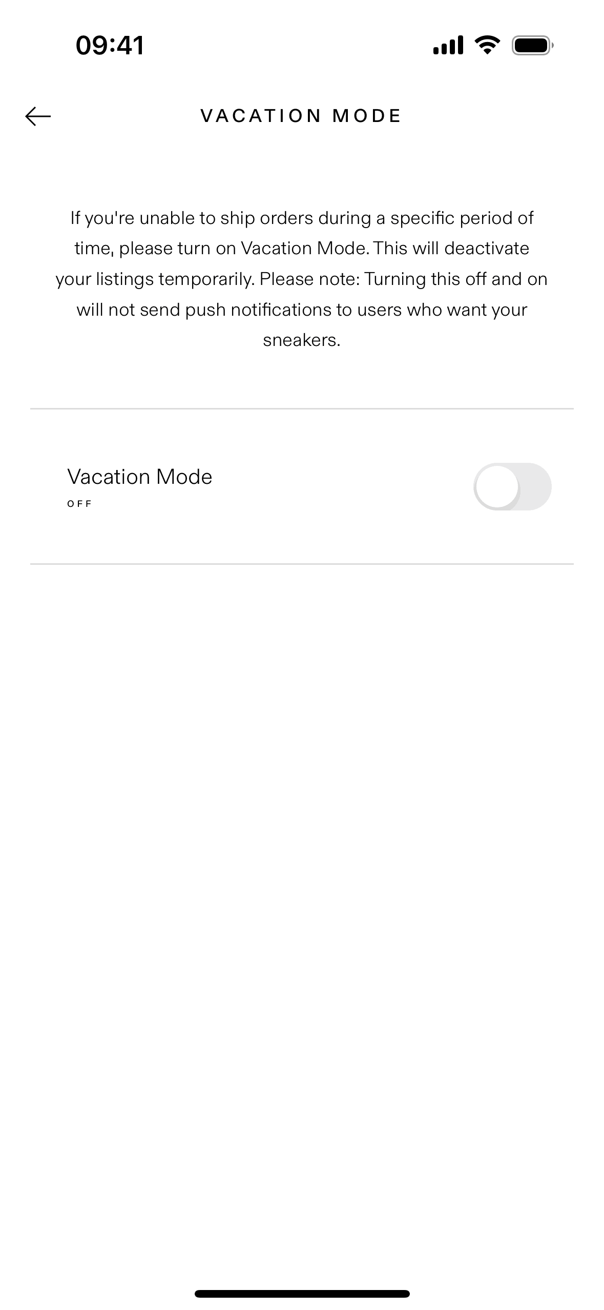 GOAT iOS Shopping interface screenshot 8