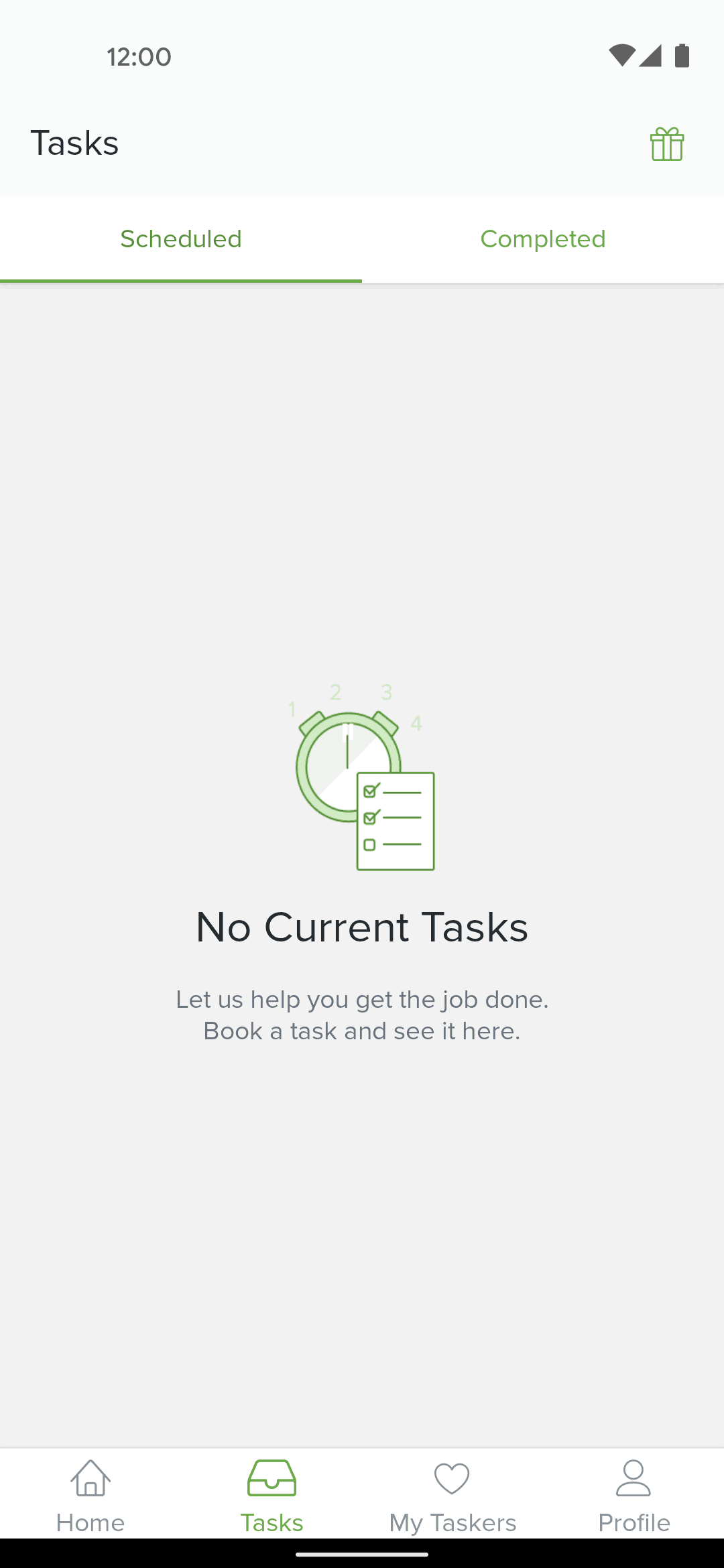 TaskRabbit Android Lifestyle interface screenshot 4