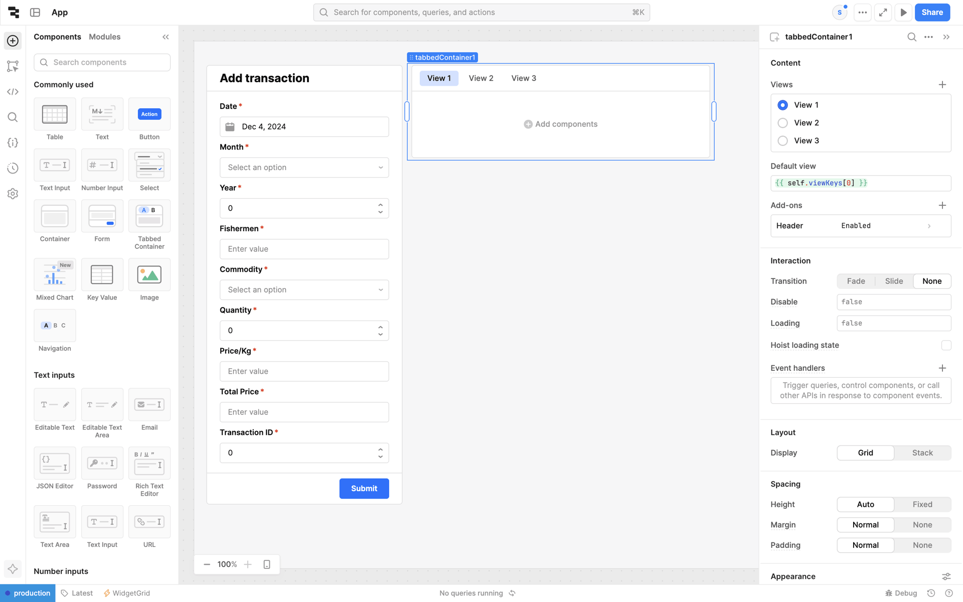 Retool Web Developer Tools interface screenshot 18