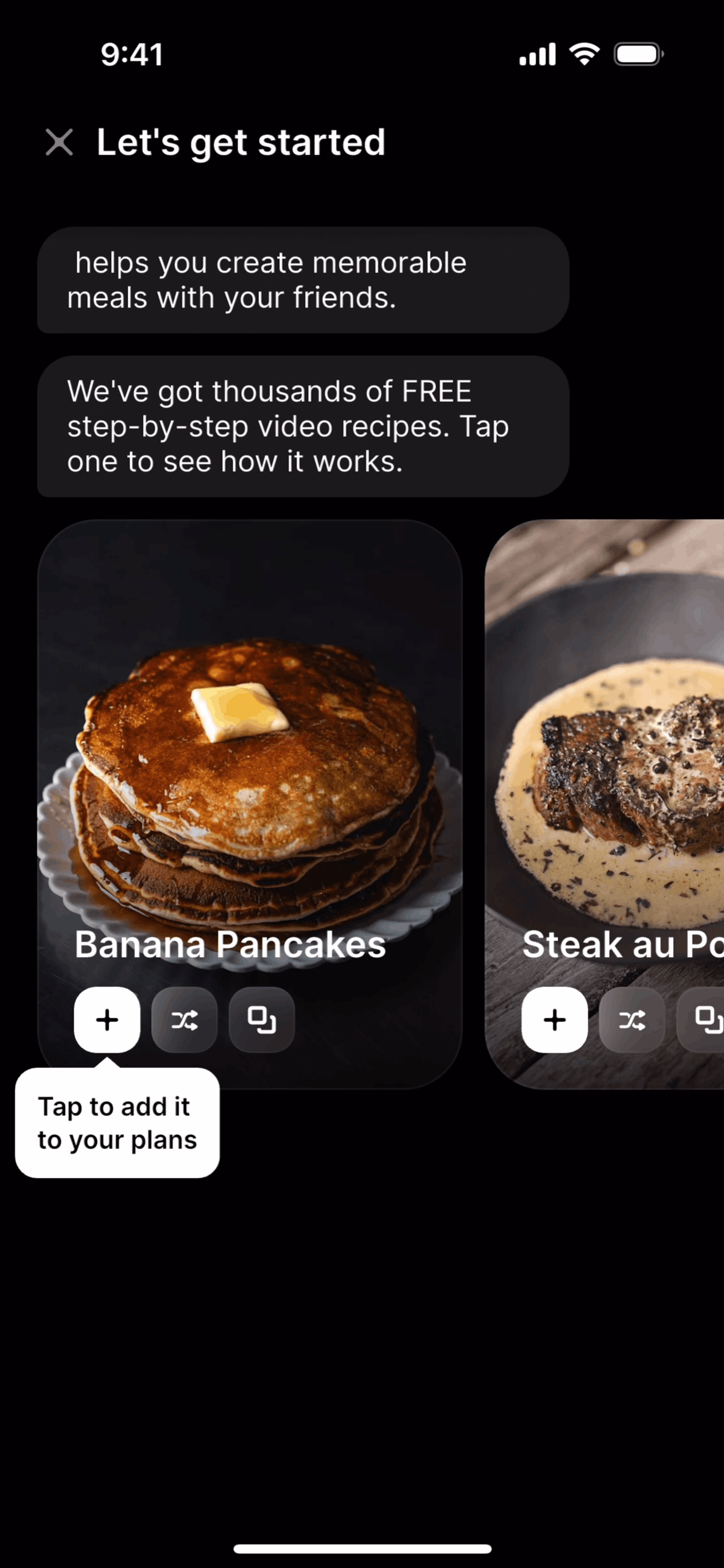 CREME iOS AI interface screenshot 22
