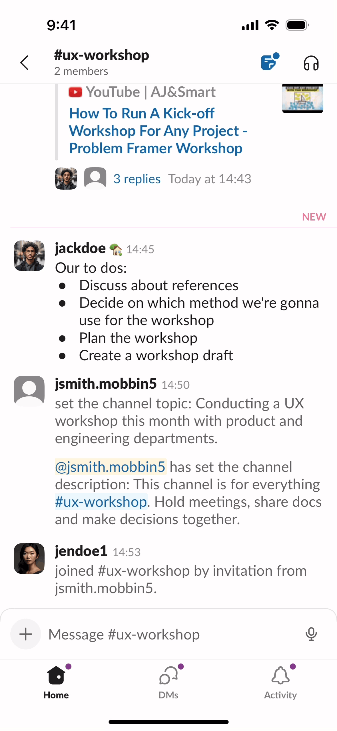 Slack iOS Business interface screenshot 9