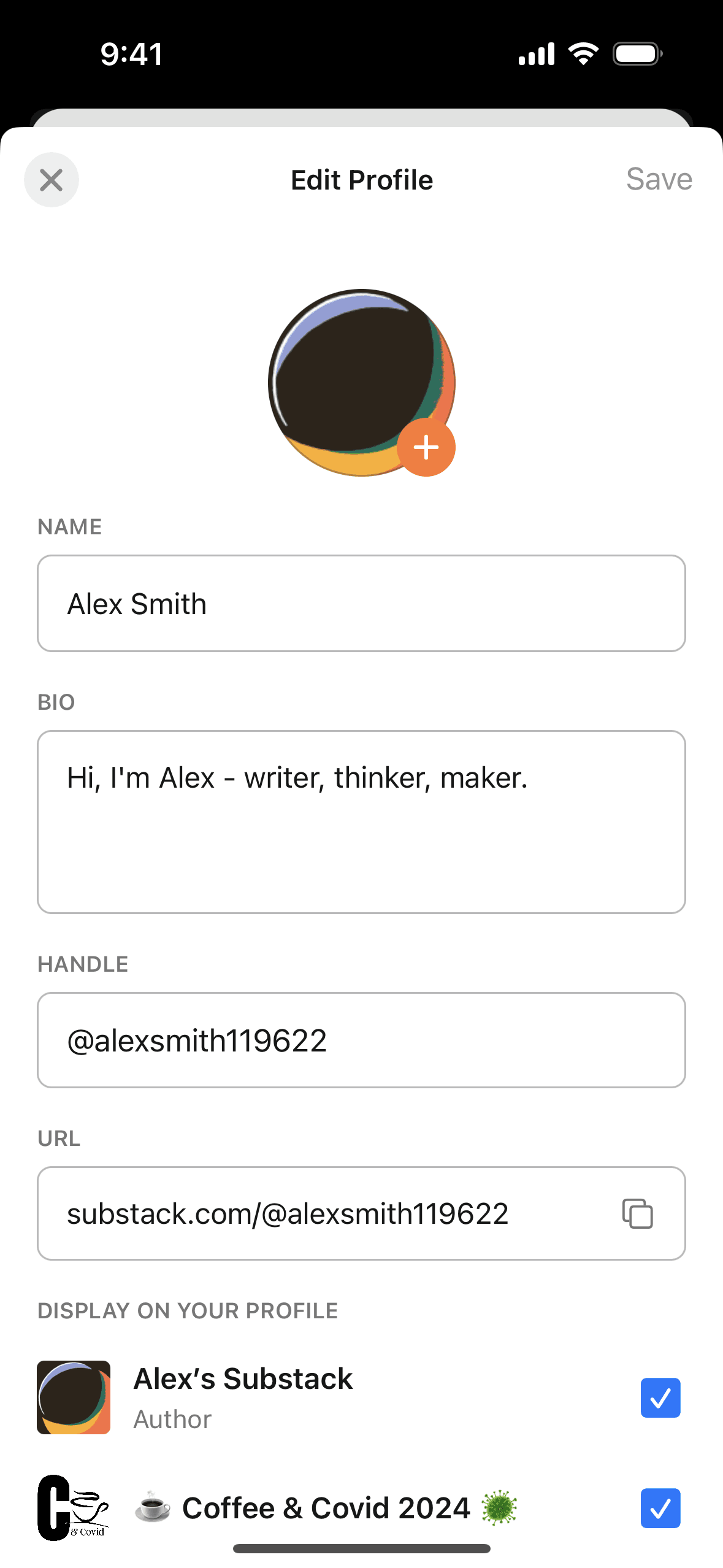 Substack iOS News interface screenshot 15