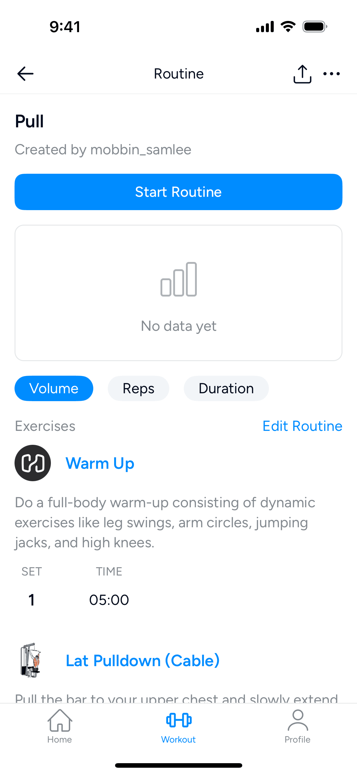 Hevy iOS Health & Fitness interface screenshot 23