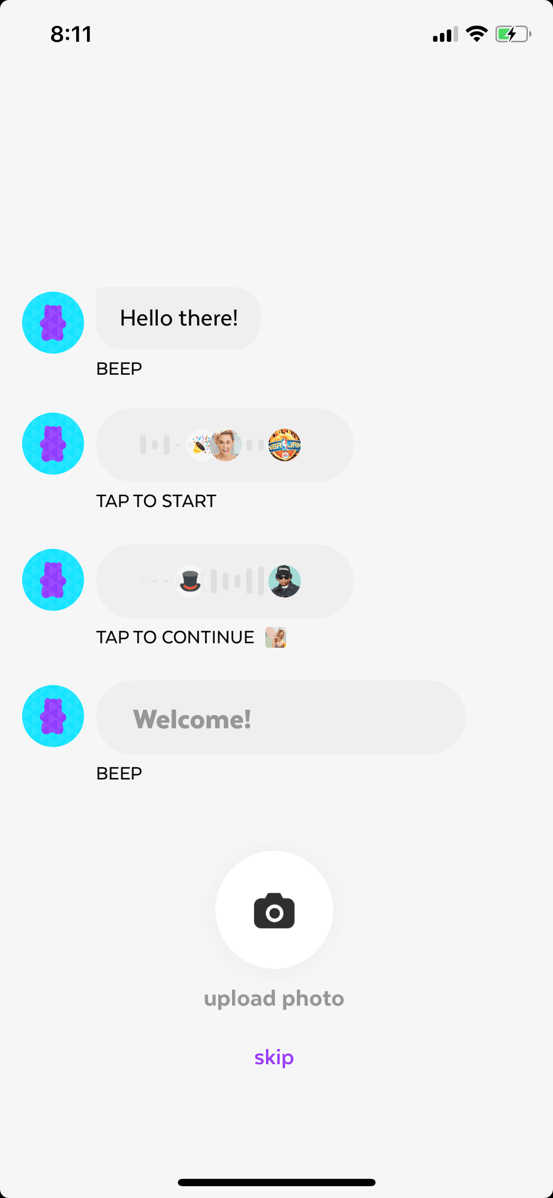 Beep iOS Social Networking interface screenshot 7