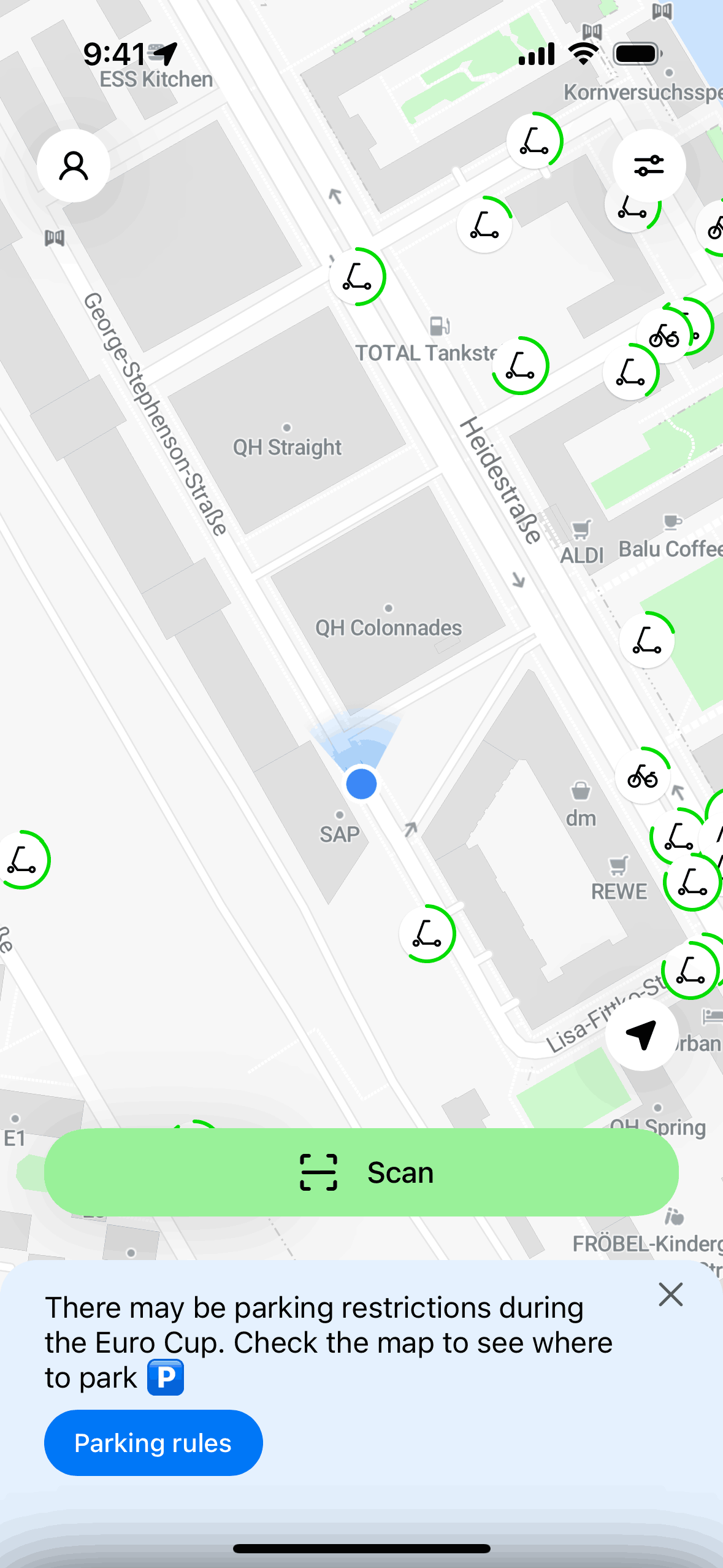 Lime iOS Travel & Transportation interface screenshot 14