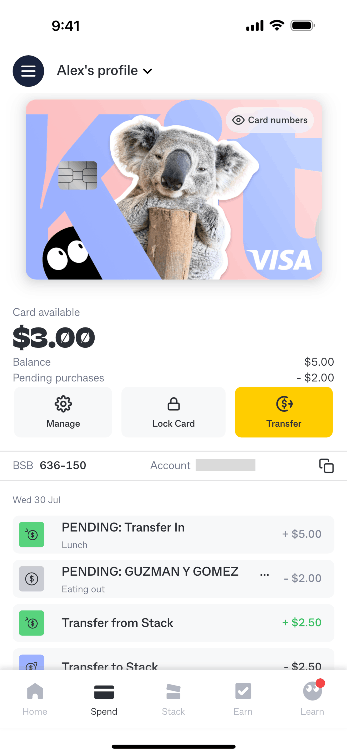 Kit iOS Finance interface screenshot 1
