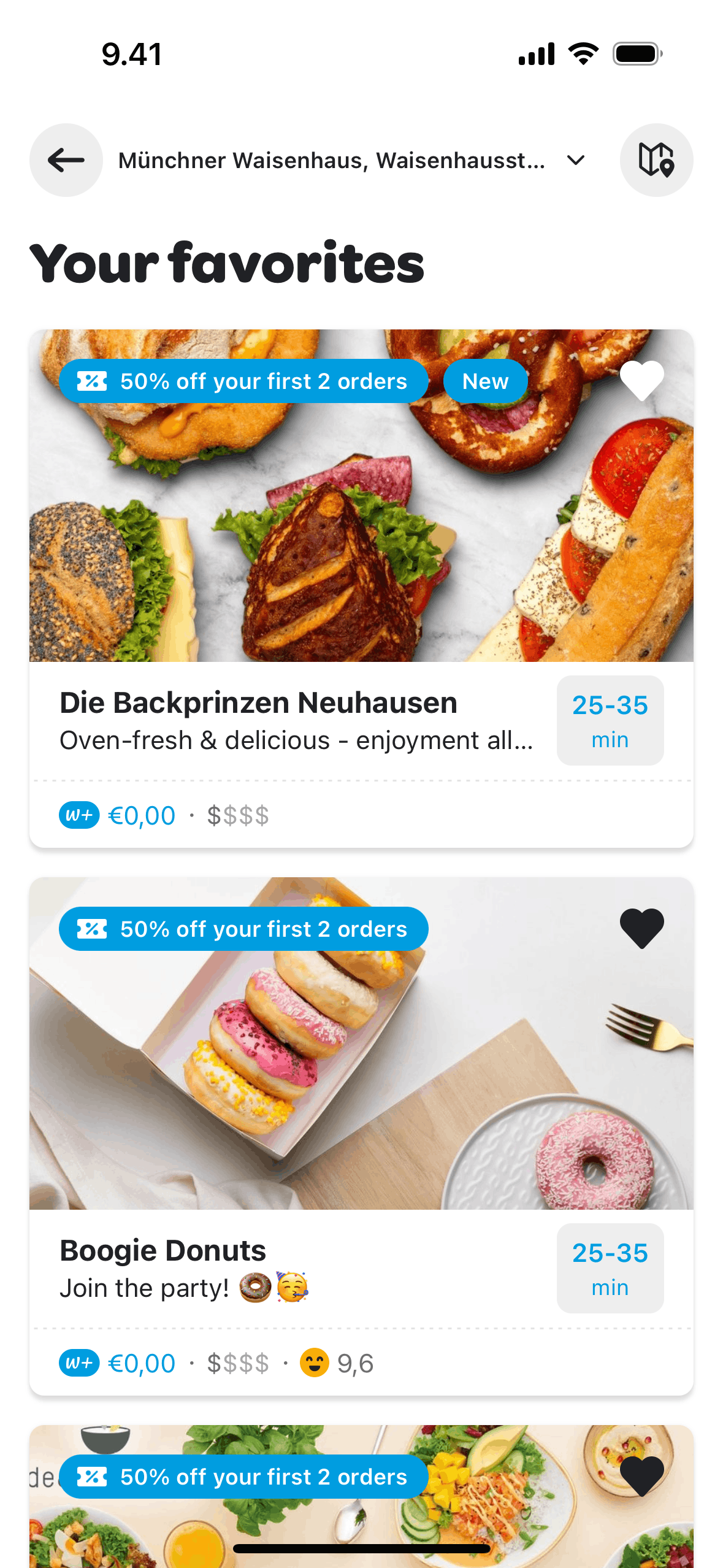 Wolt Delivery iOS Food & Drink interface screenshot 23