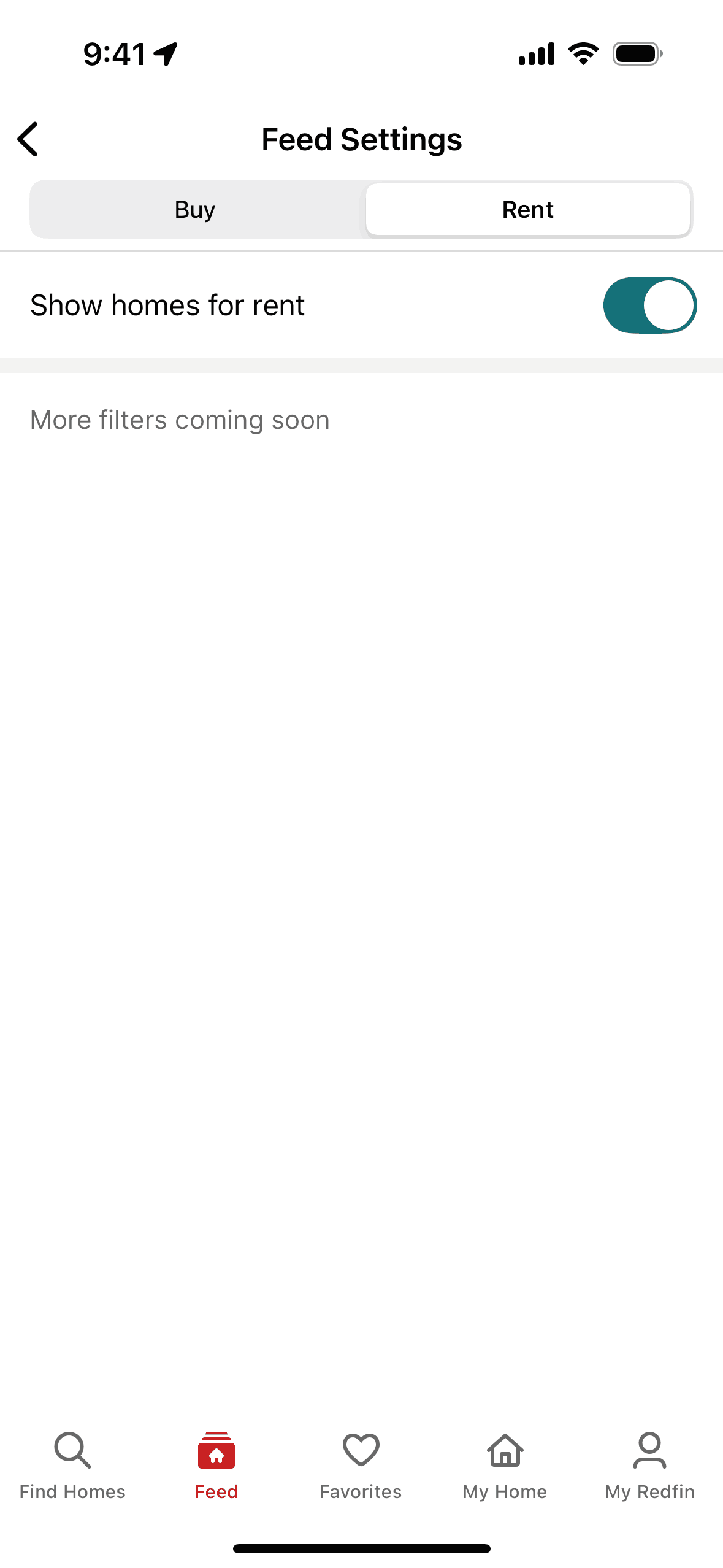 Redfin iOS Real Estate interface screenshot 8