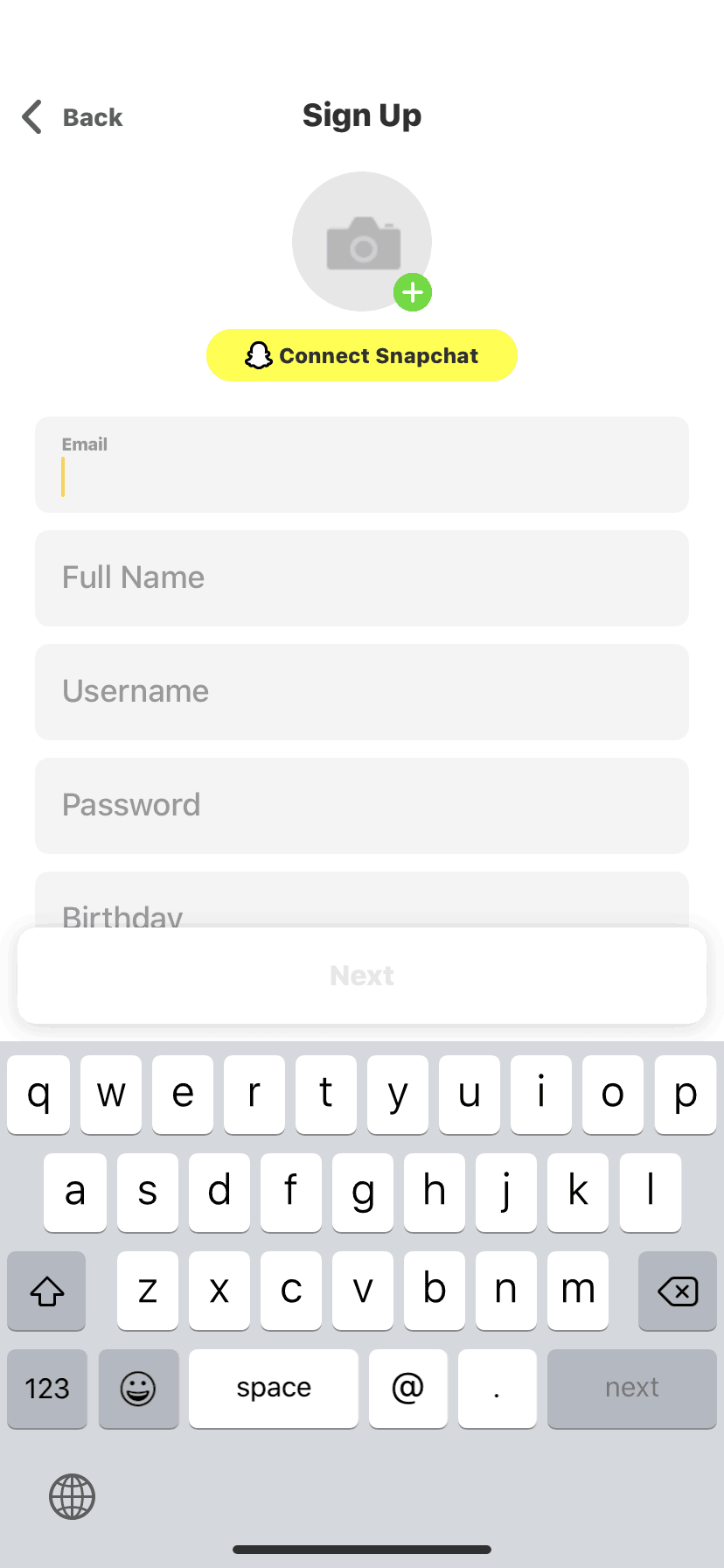 Houseparty iOS Social Networking interface screenshot 3