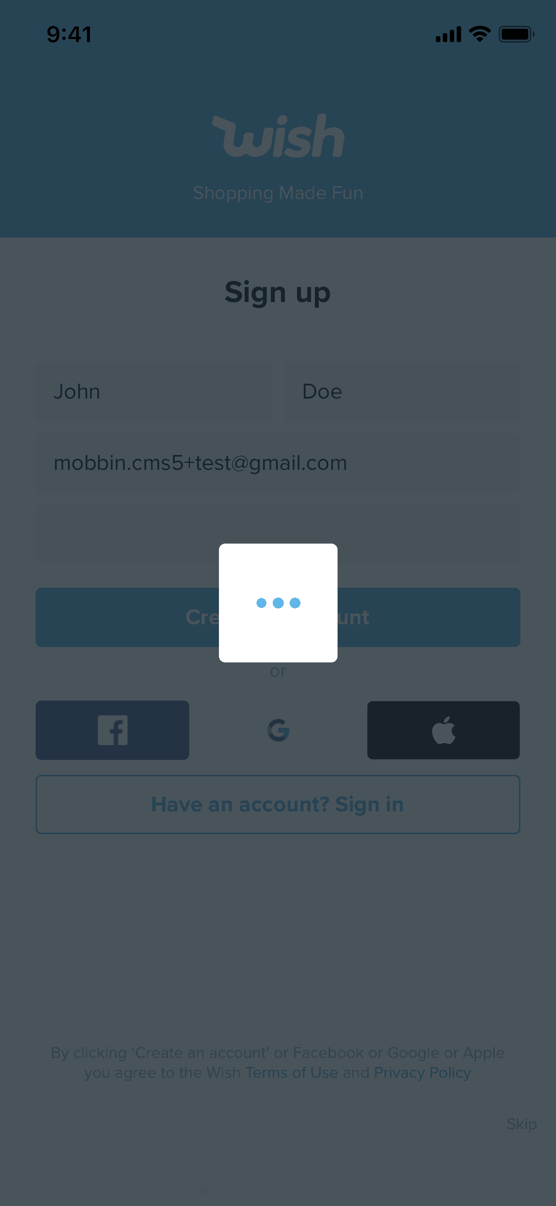 Wish iOS Shopping interface screenshot 4