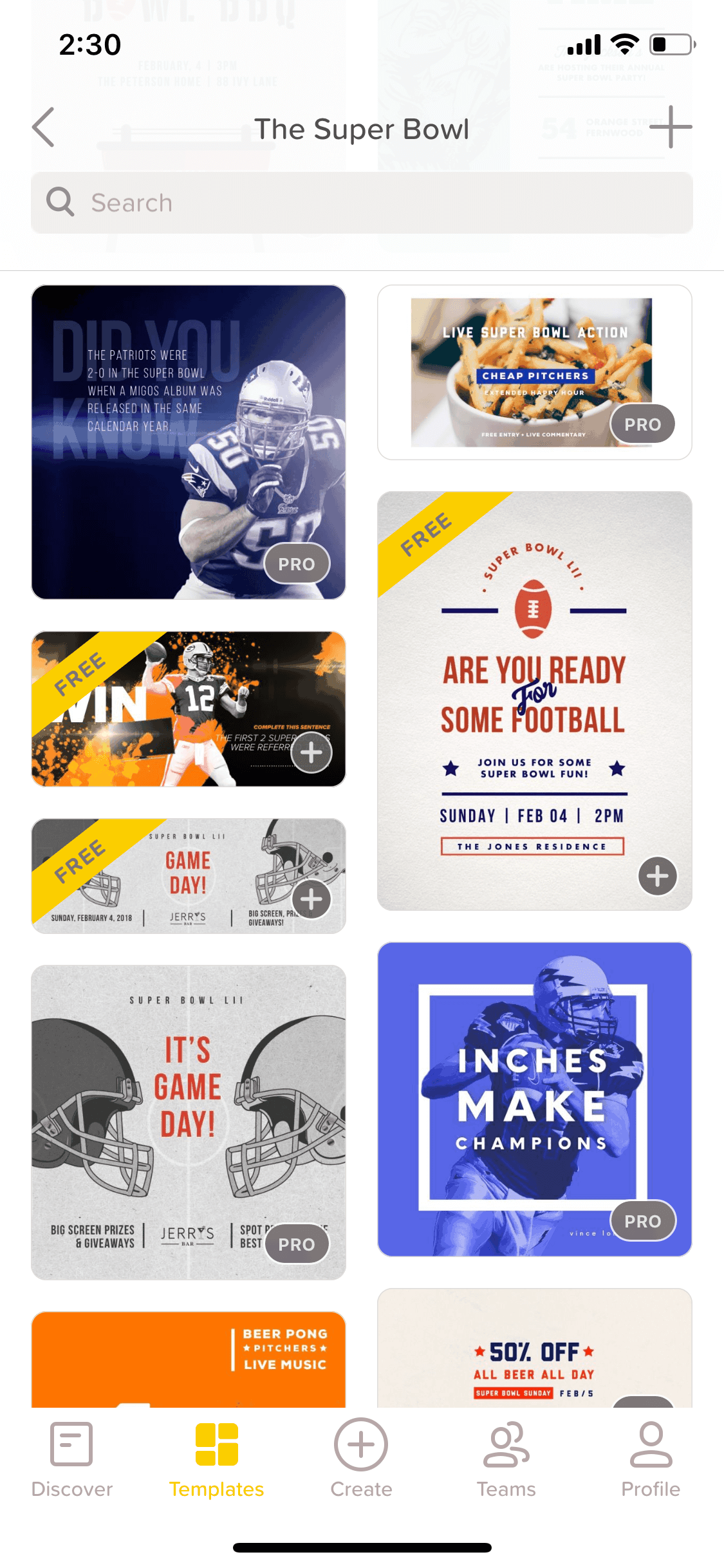 GoDaddy Studio iOS Photo & Video interface screenshot 5