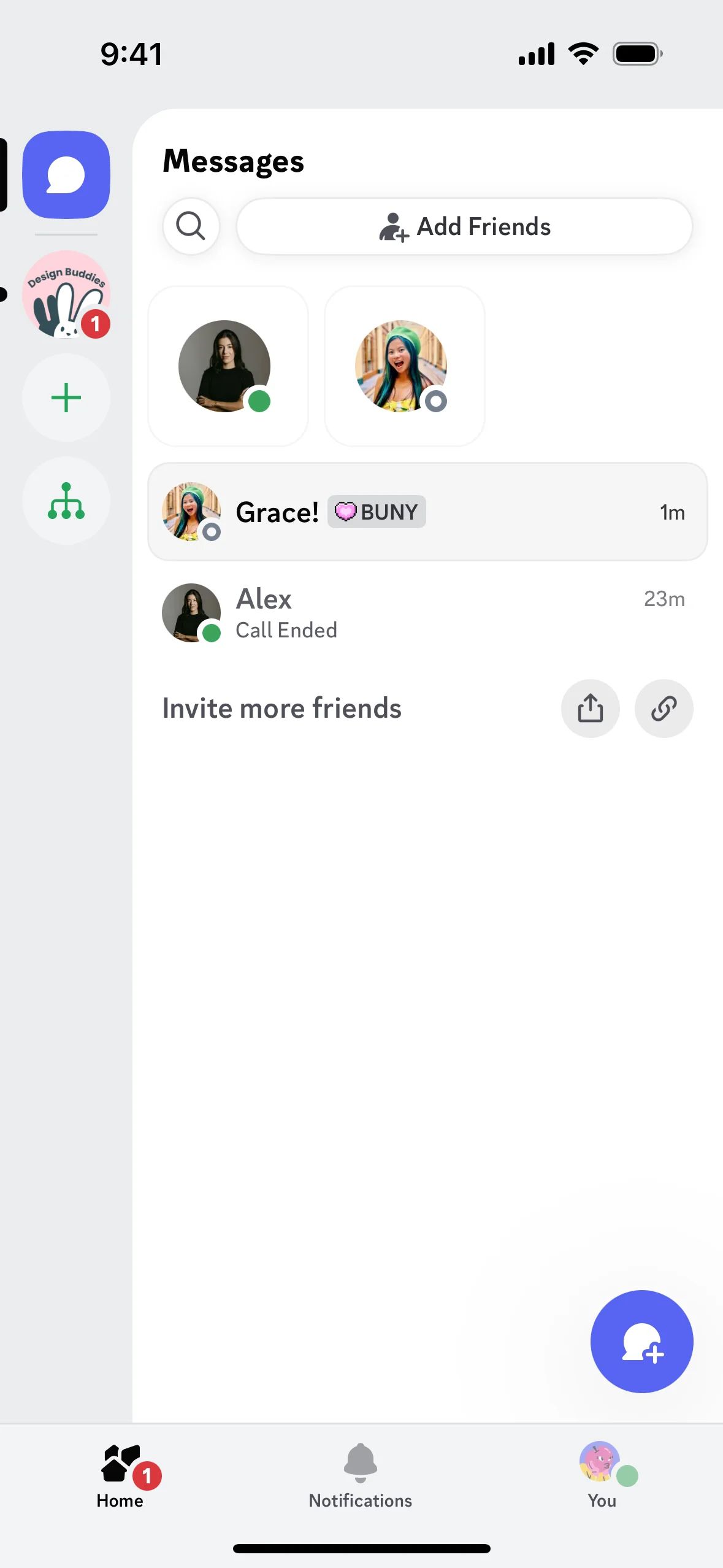 Discord iOS Communication interface screenshot 2