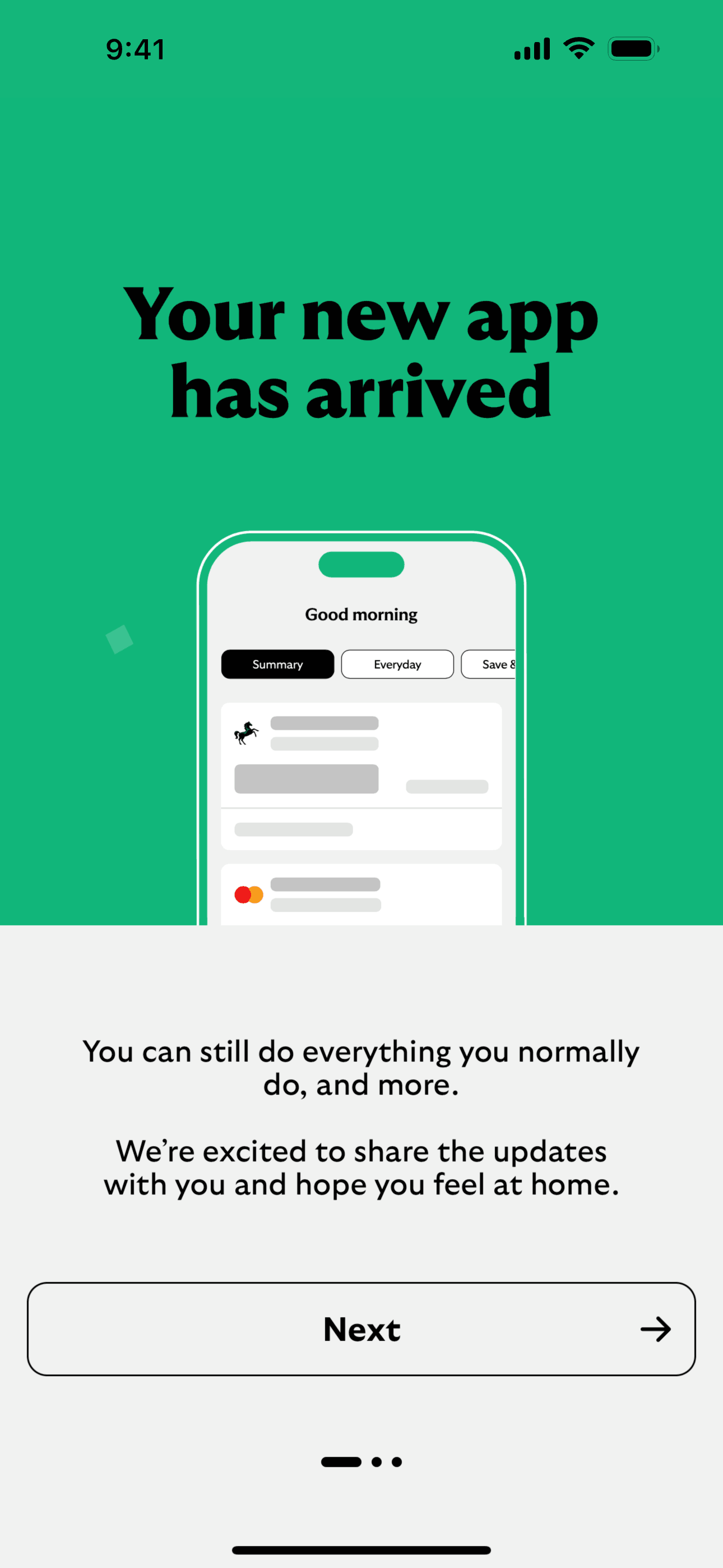 Lloyds Mobile Banking iOS Finance interface screenshot 21