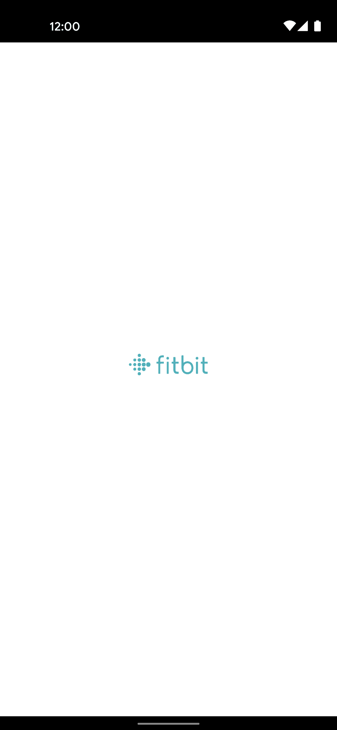 Fitbit Android Health & Fitness interface screenshot 1