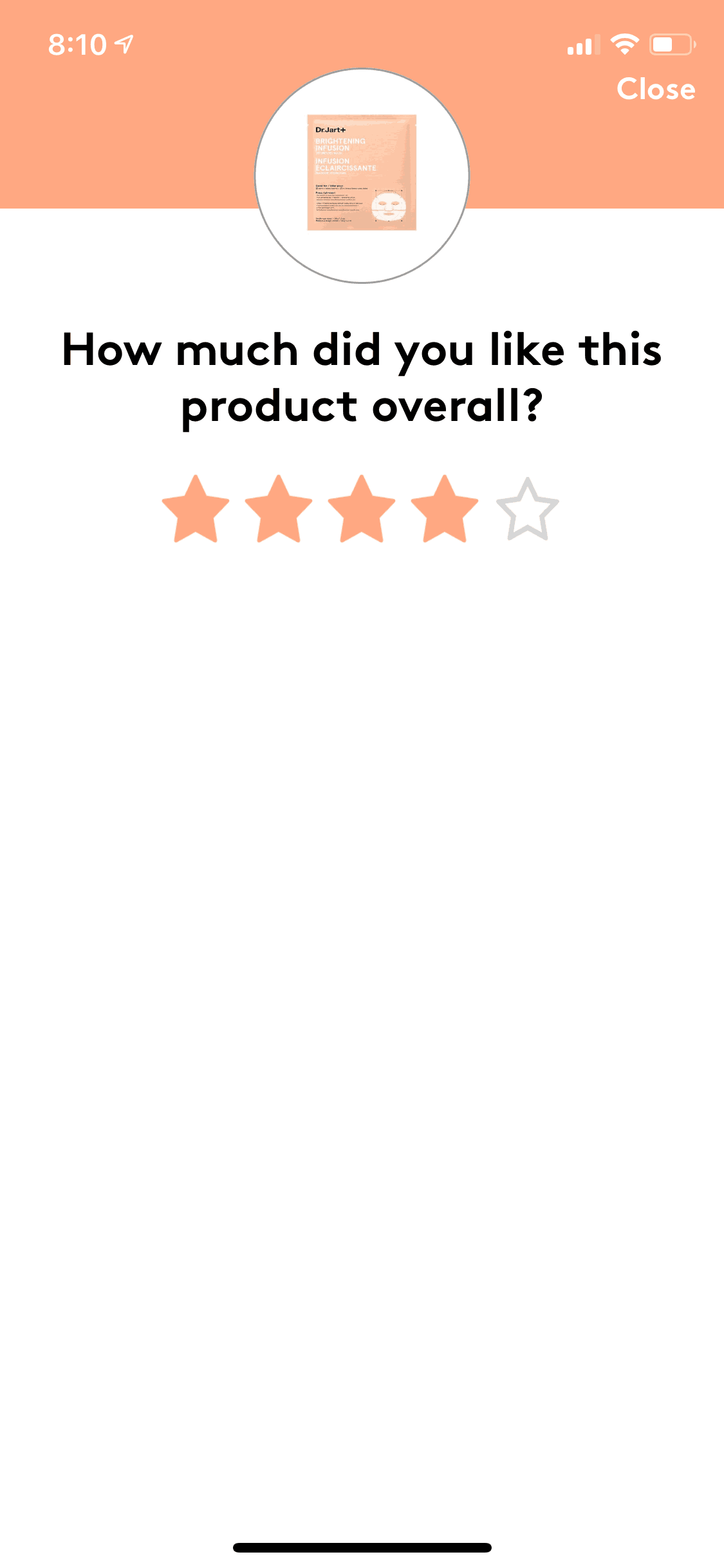 Birchbox iOS Shopping interface screenshot 21