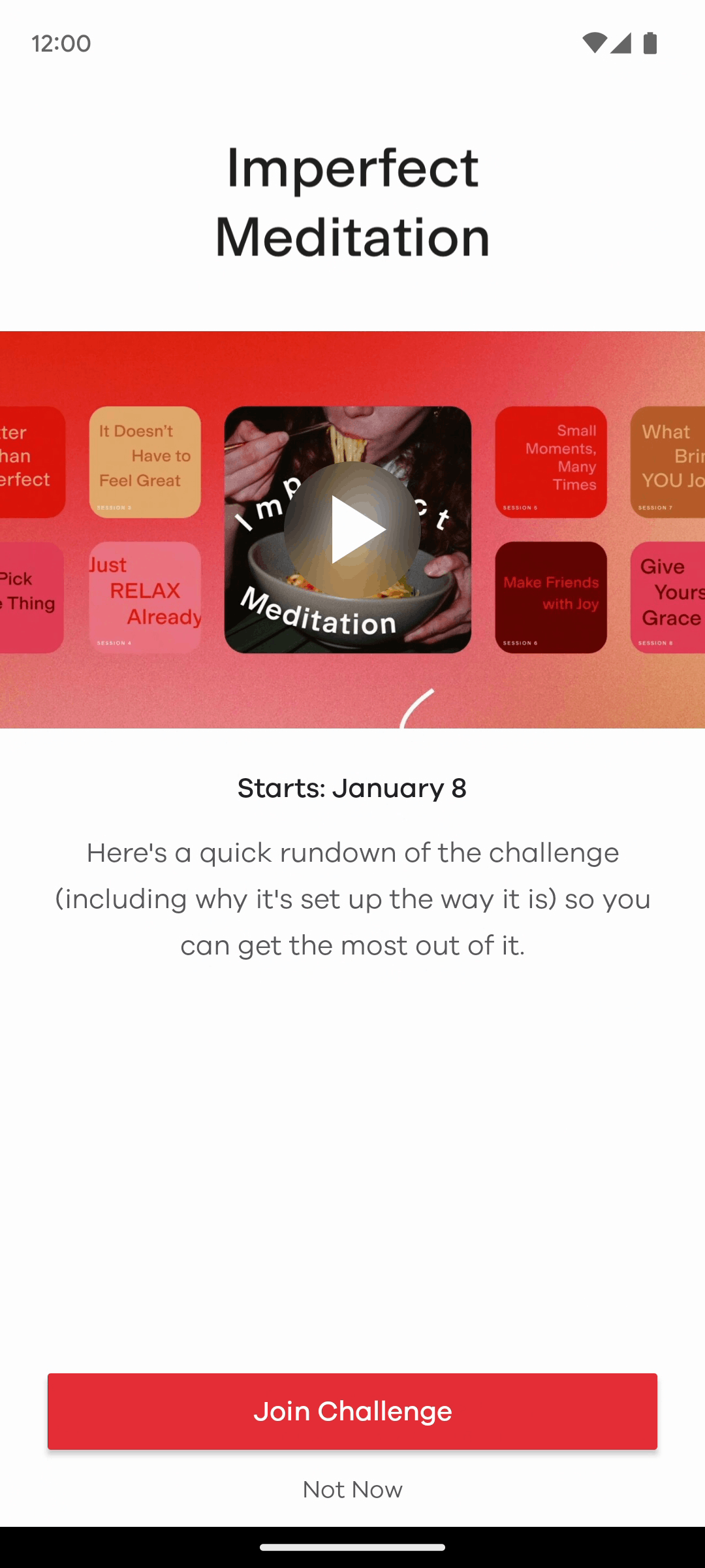 Ten Percent Happier Android Health & Fitness interface screenshot 16