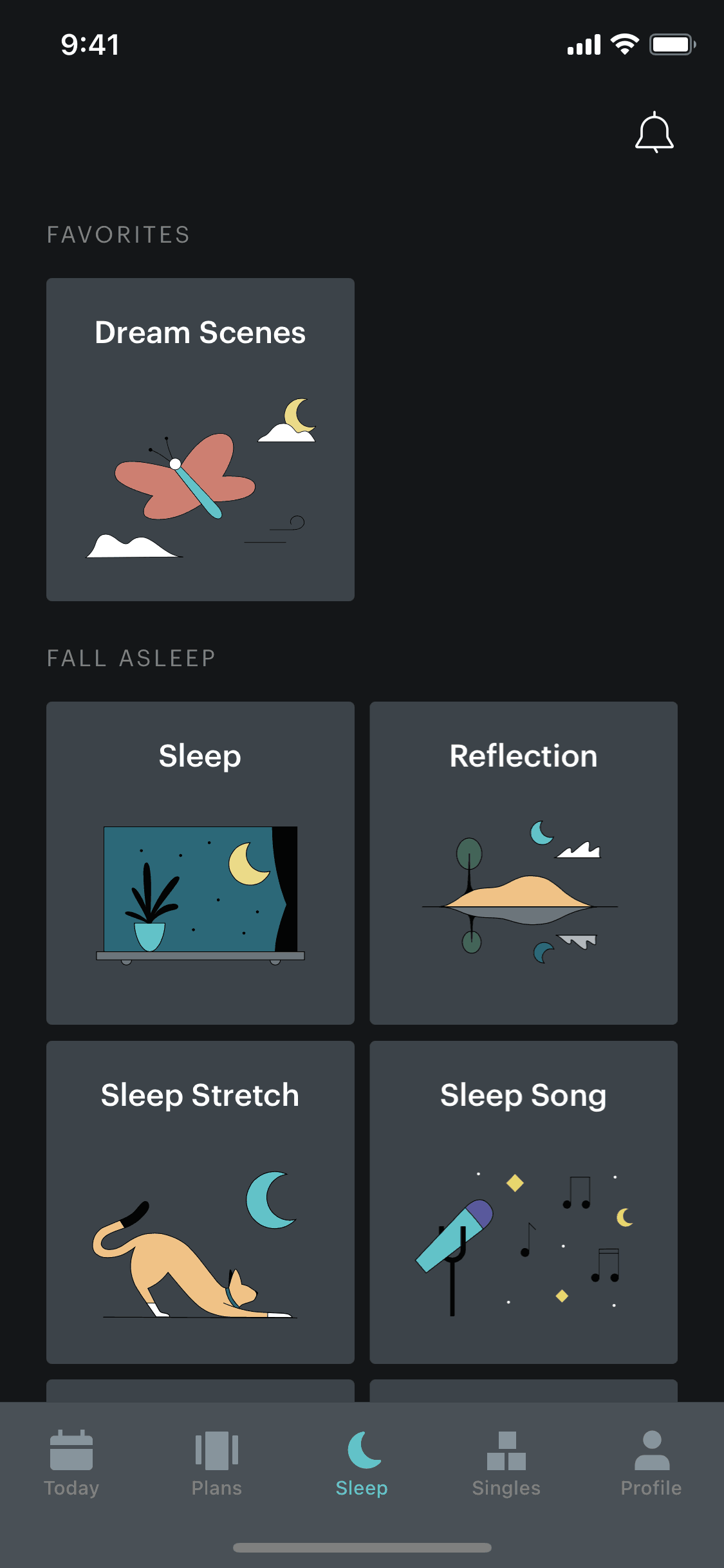 Balance iOS Health & Fitness interface screenshot 3