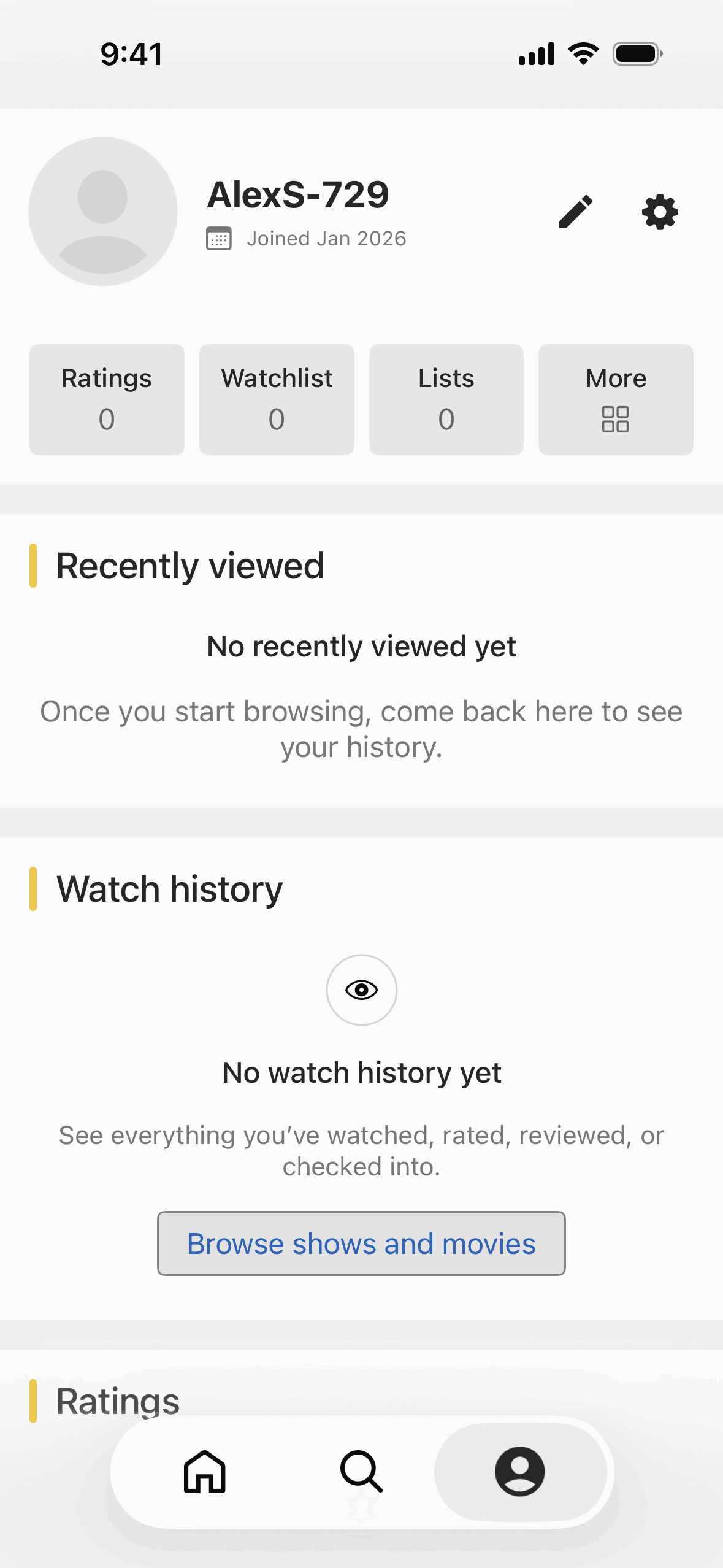 IMDb iOS Entertainment interface screenshot 20