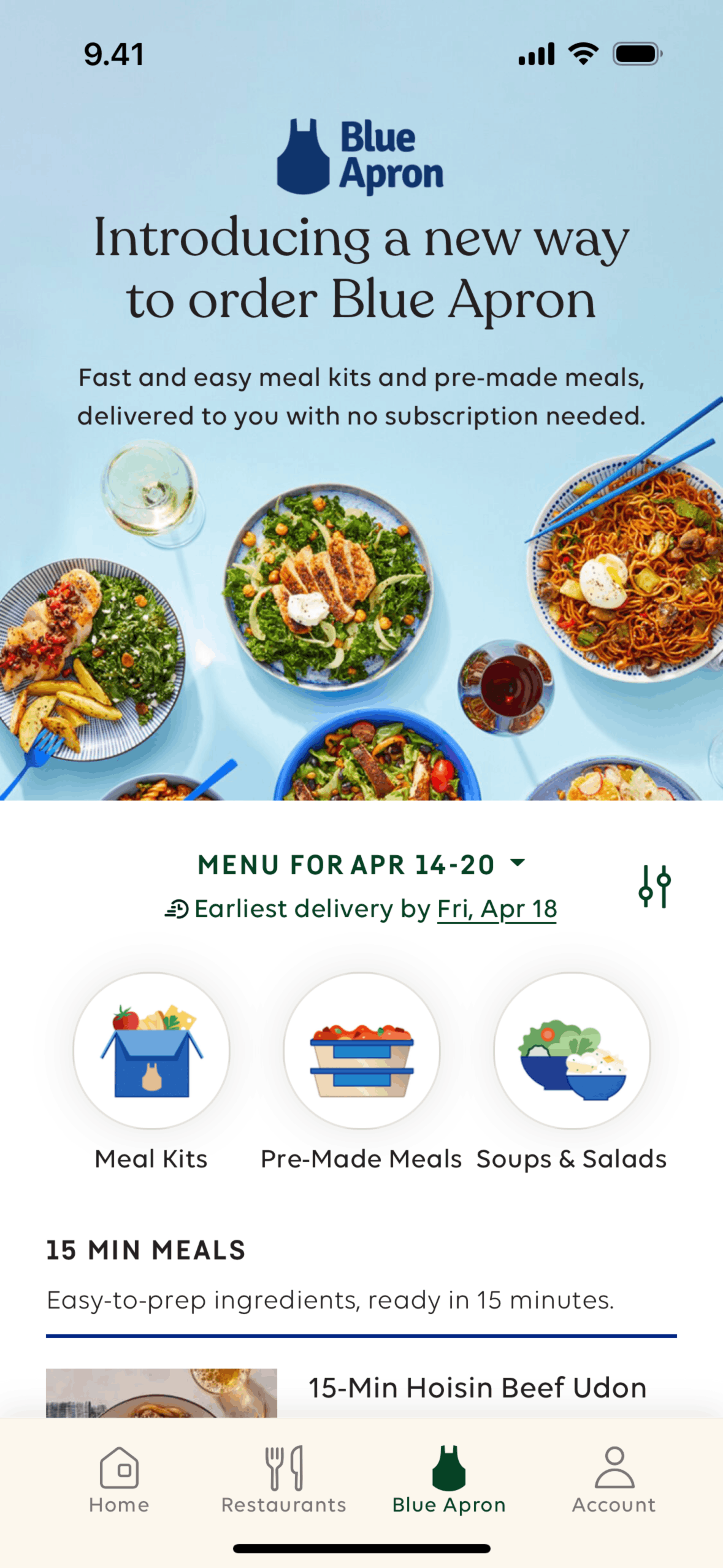 Wonder iOS Food & Drink interface screenshot 7