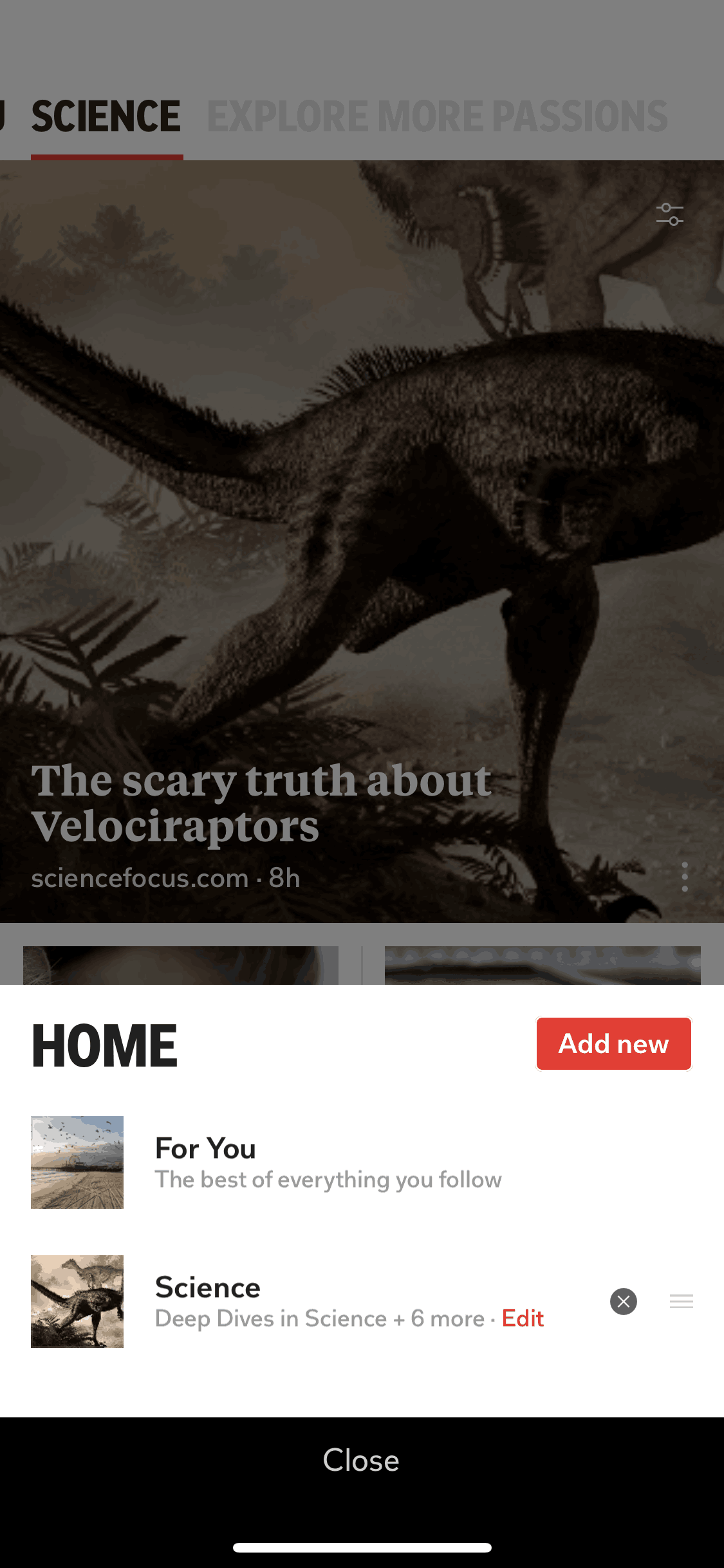 Flipboard iOS News interface screenshot 23