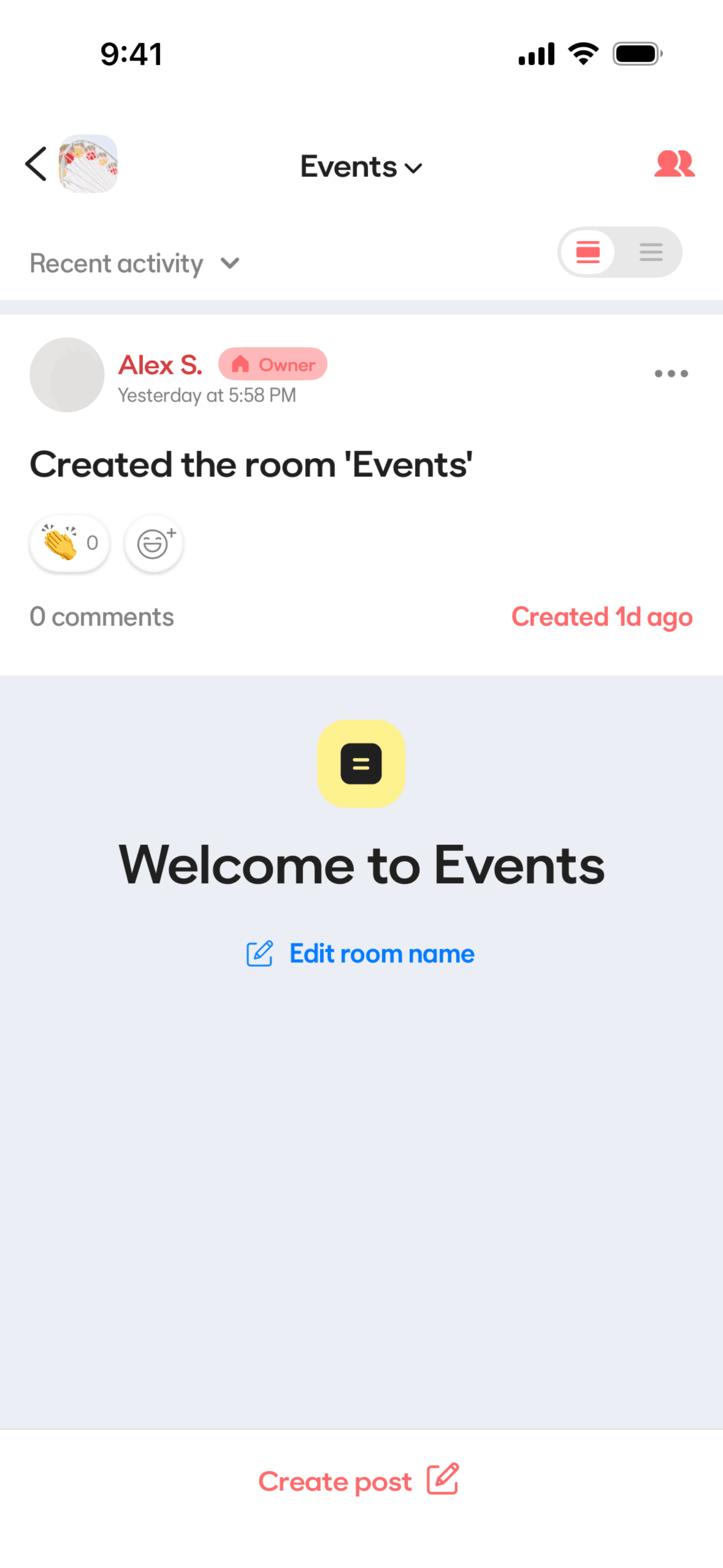BFF iOS Social Networking interface screenshot 14