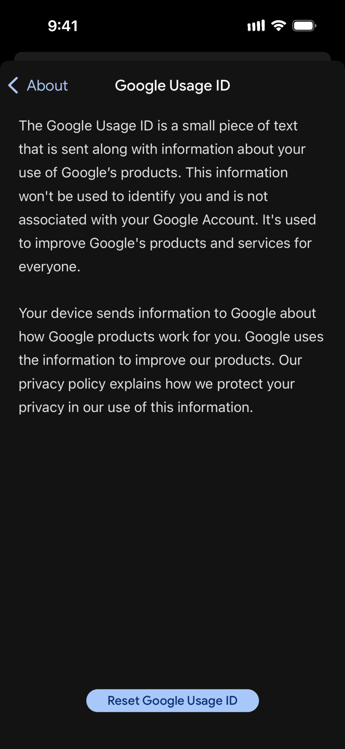 Google TV iOS Entertainment interface screenshot 8