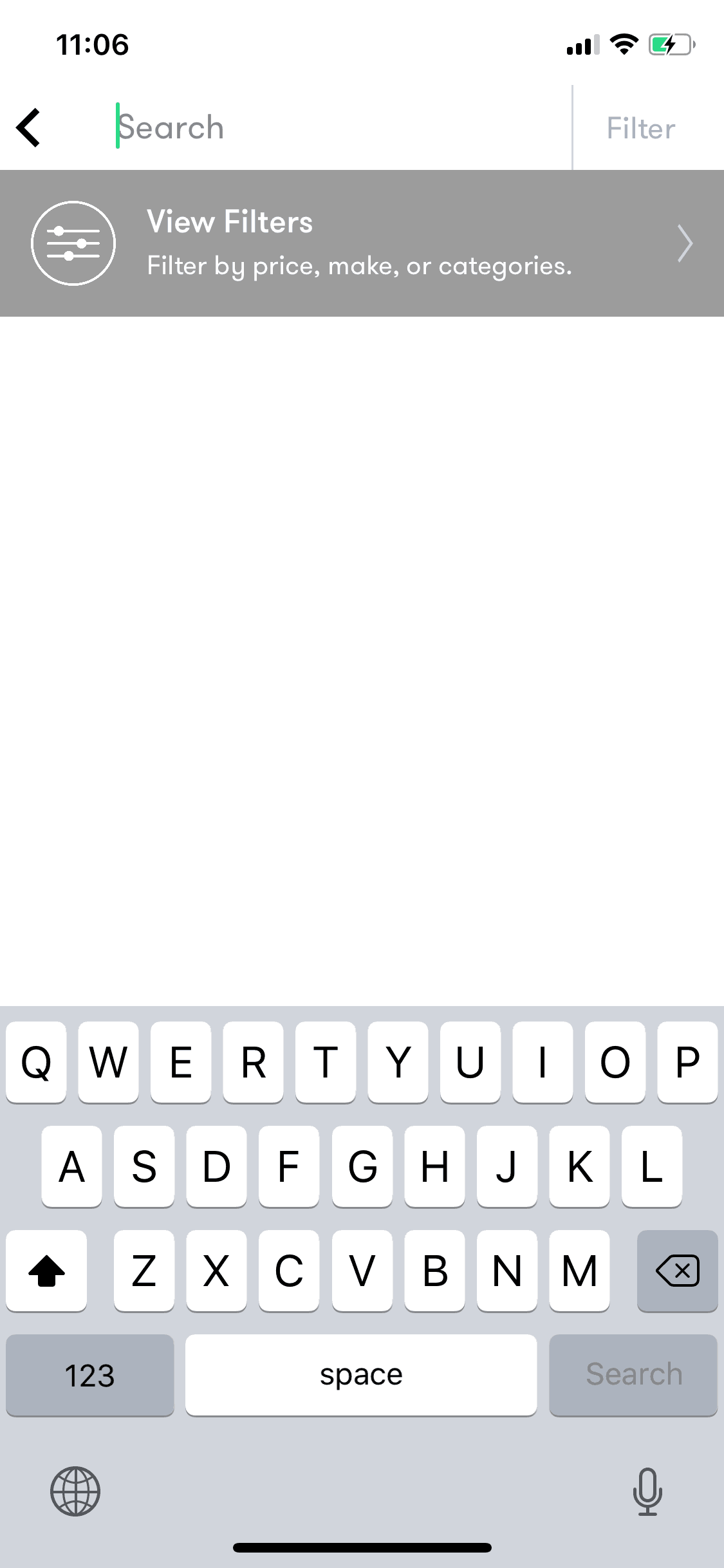 Instamotor iOS Shopping interface screenshot 7