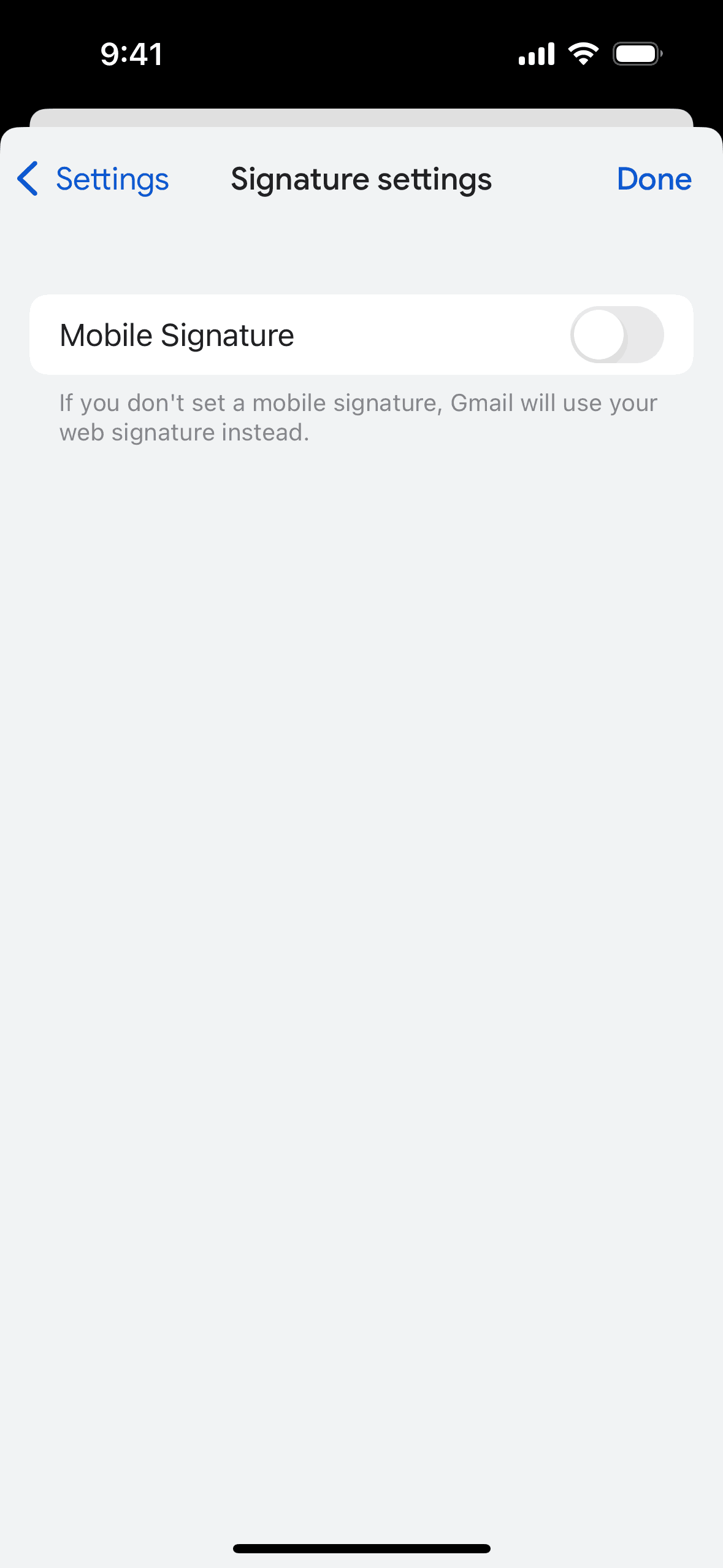 Gmail iOS Productivity interface screenshot 9